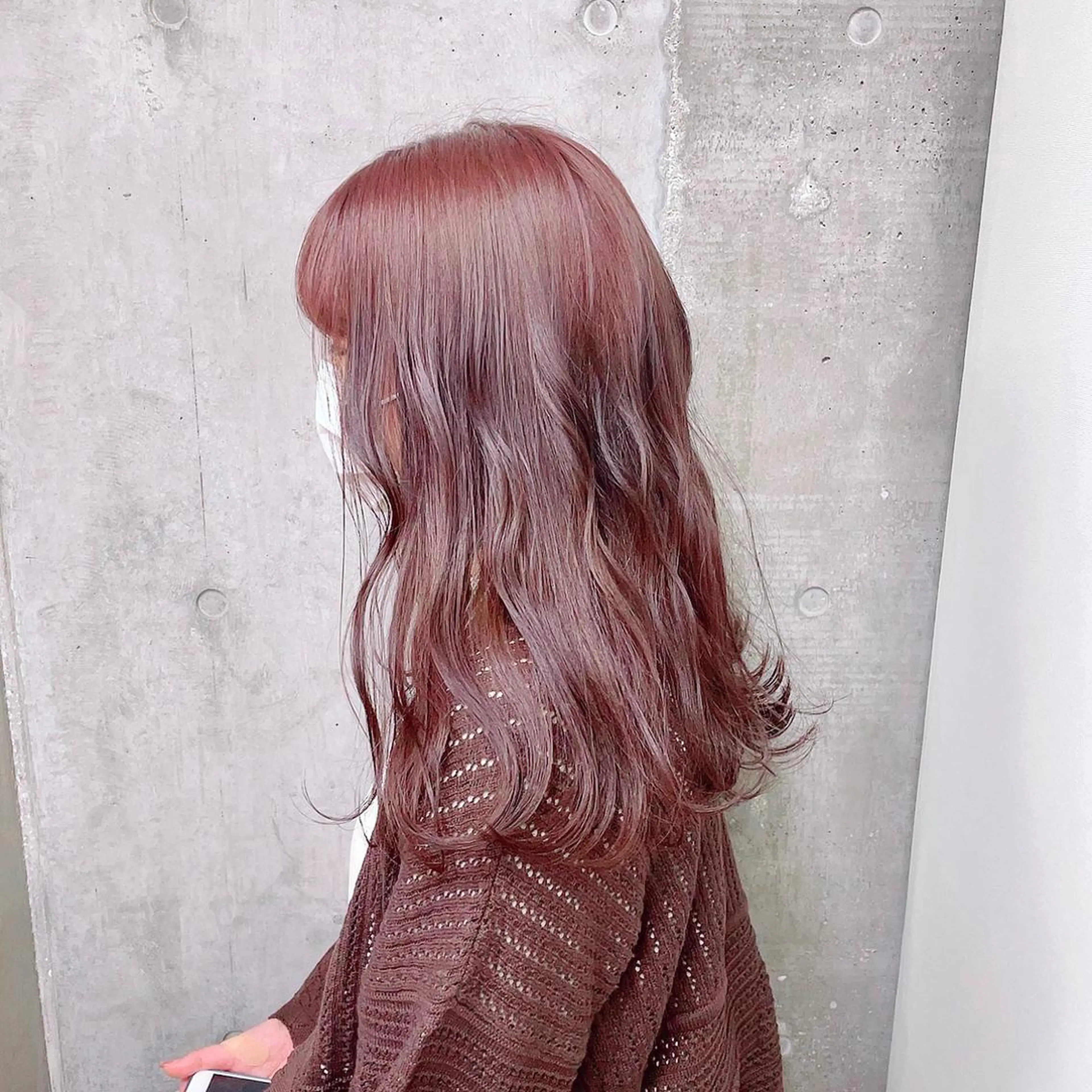 カラー ブリーチ ブリーチなしカラー ピンクカラー 🫧BUBBLES 新所沢　かとうゆきのヘアスタイル