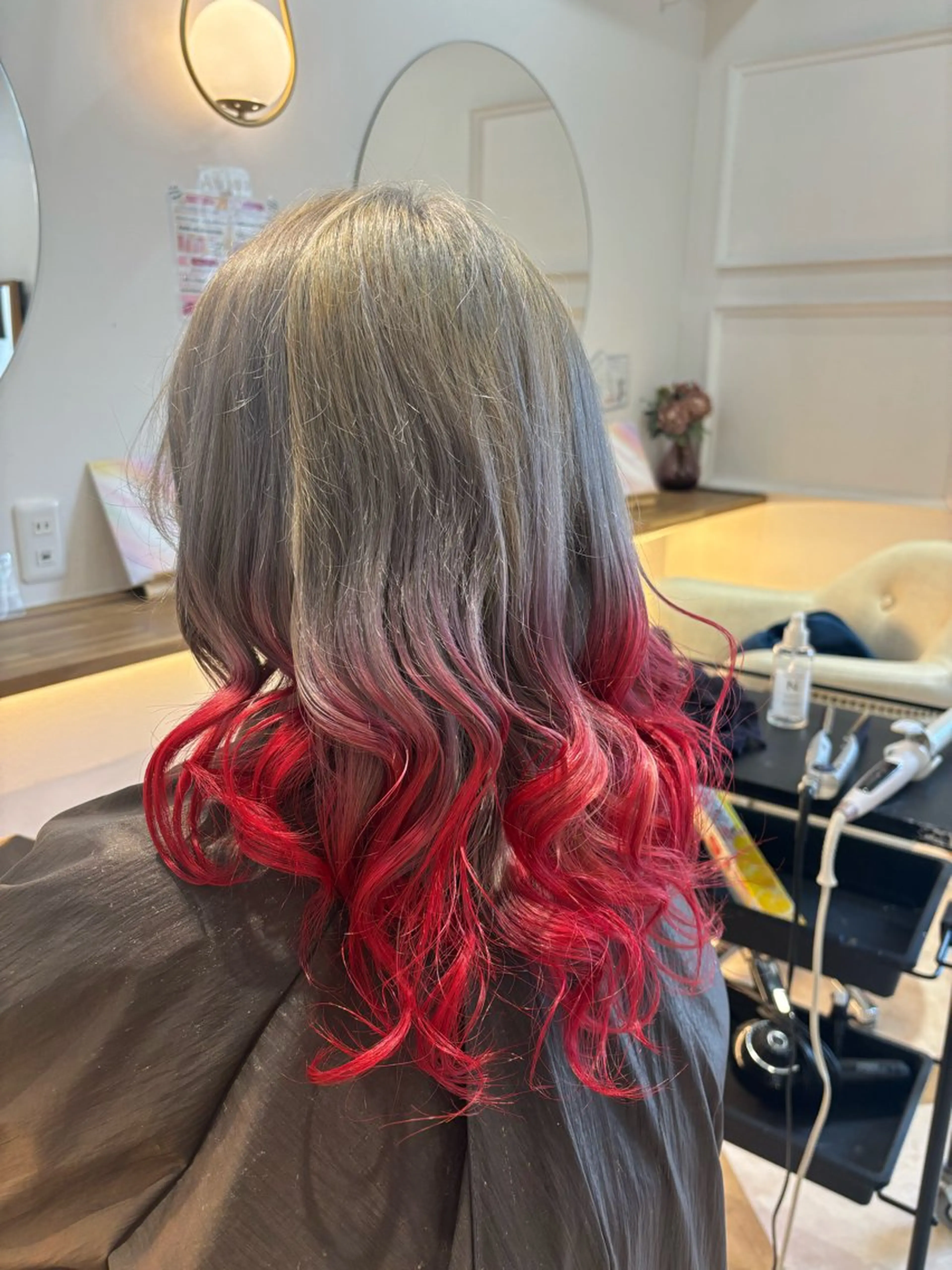 ヘアアレンジ ヘアセット 🍒しの🍒 透明感カラー/カットのヘアスタイル