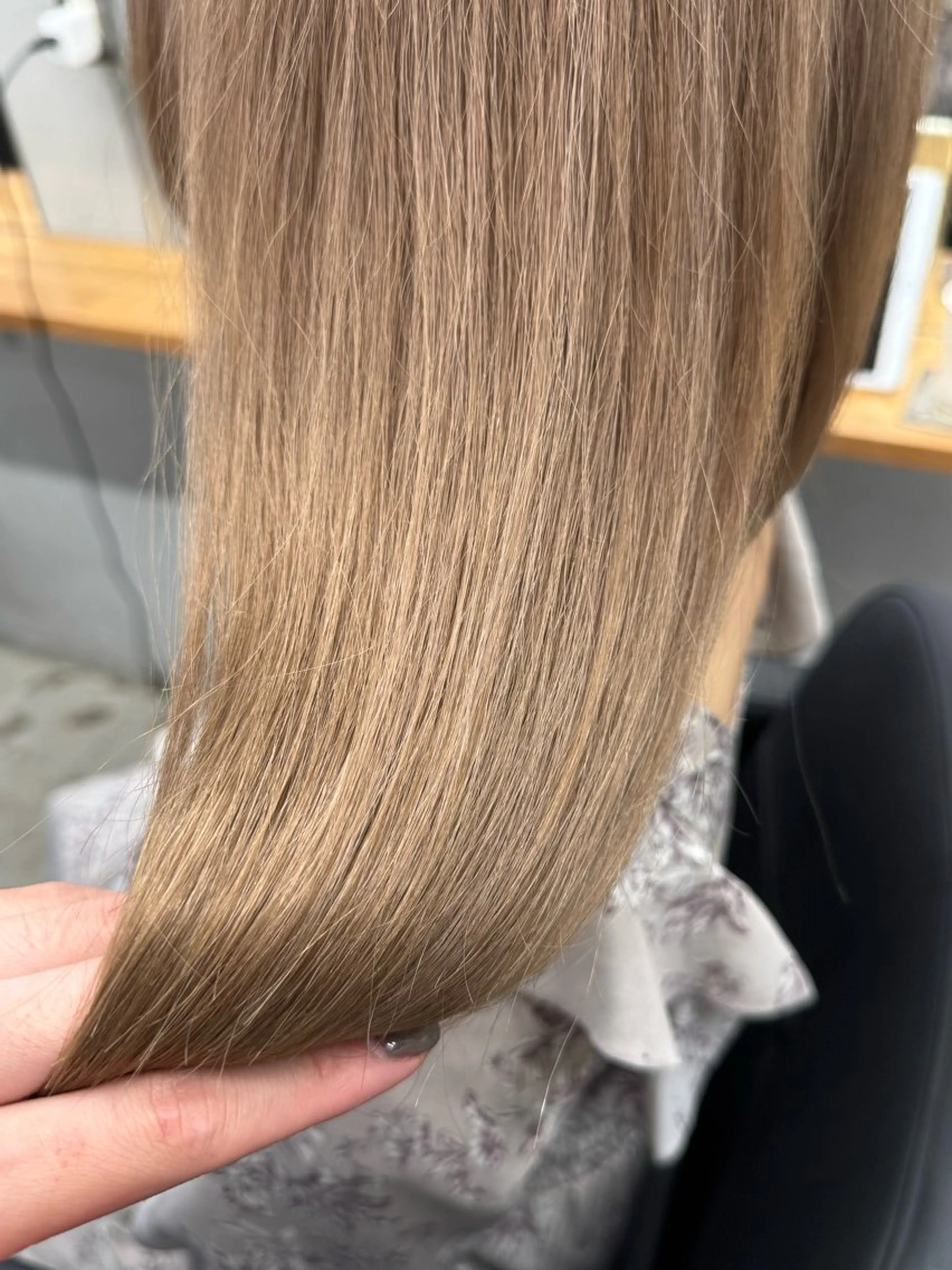 セミロング カット ヘアカラー トリートメント アキト/ メンズ/透明感暗髪のヘアスタイル