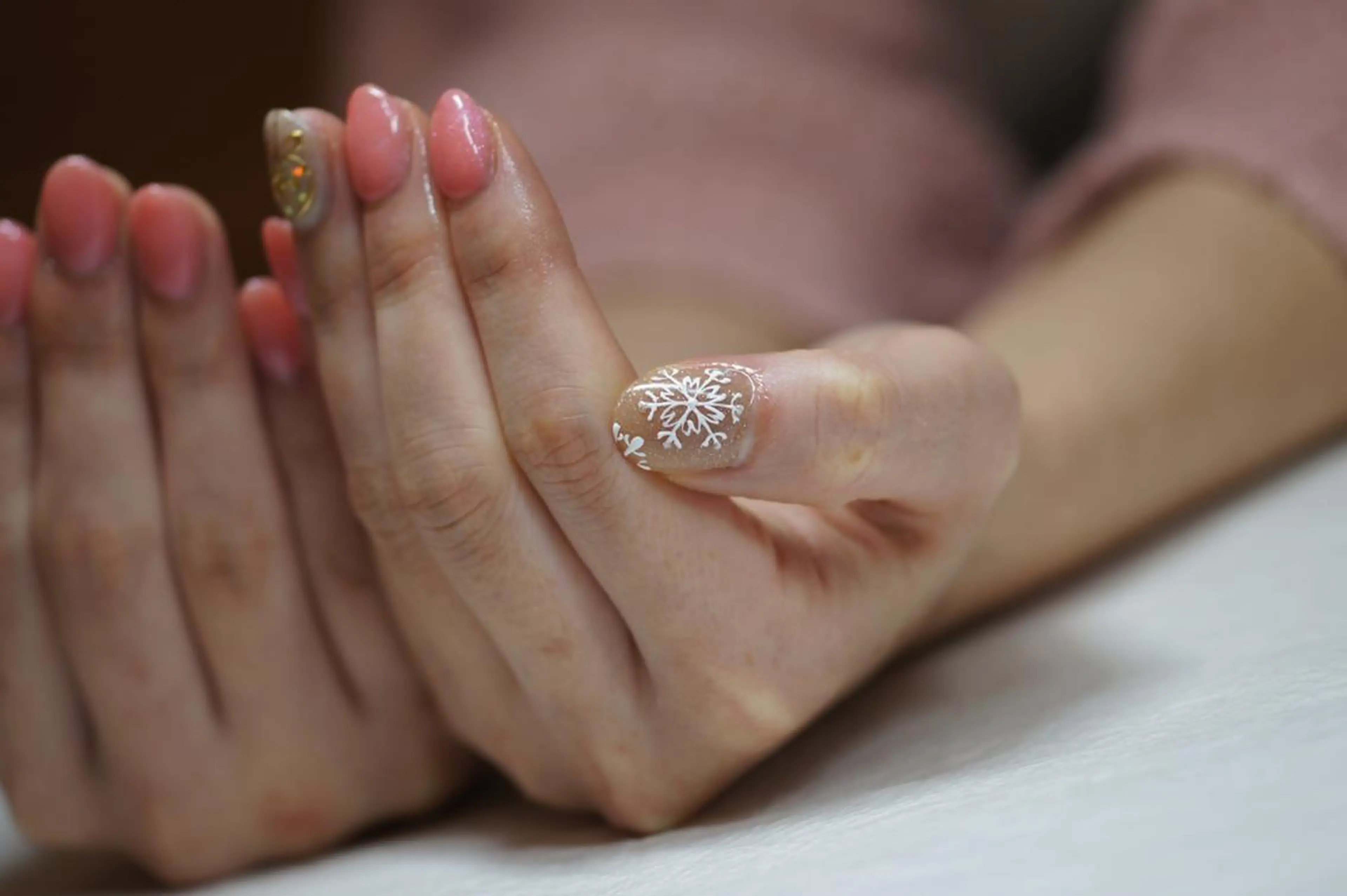 ネイル 冬ネイル クリスマス nails muu まゆのネイルデザイン