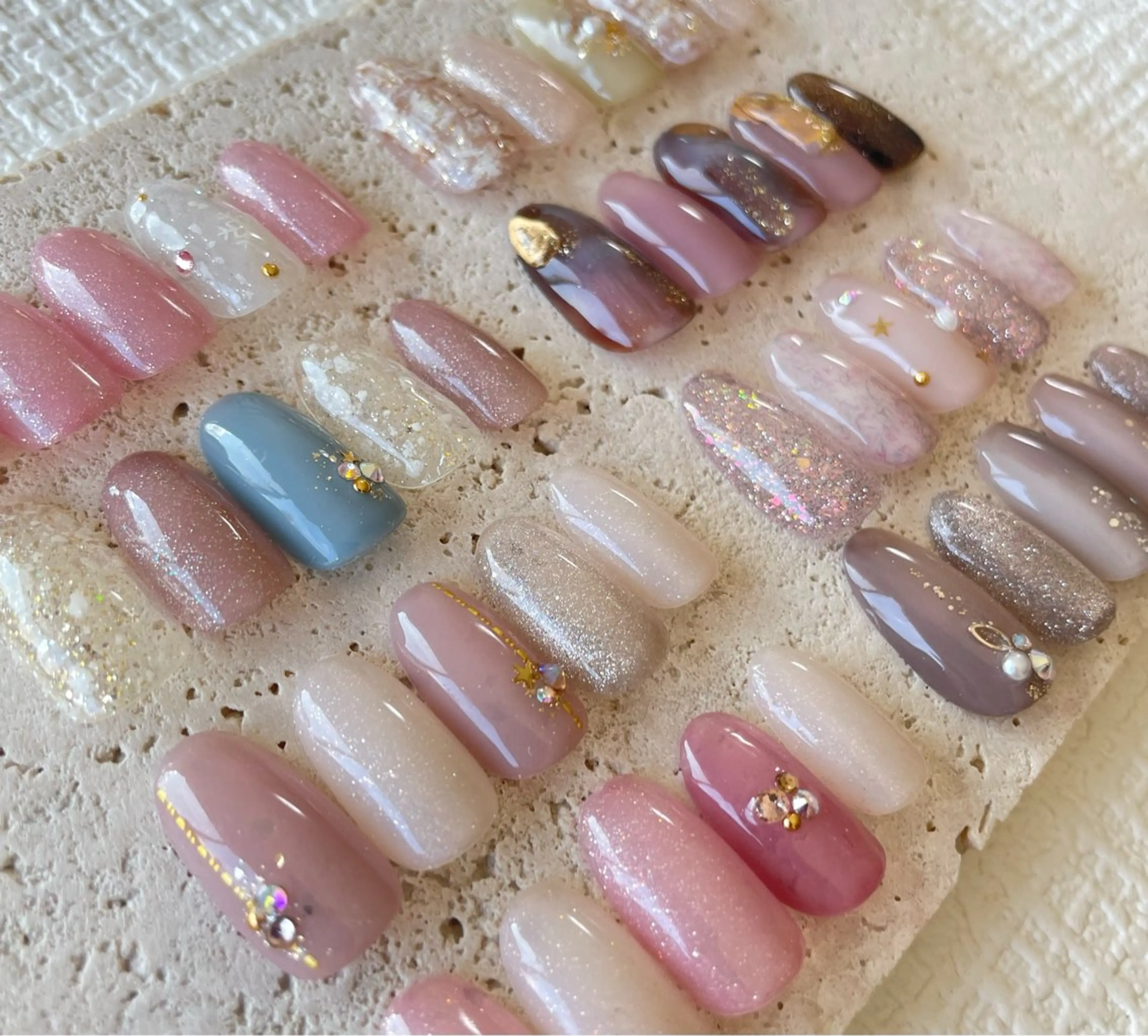 ネイル ハンドネイル Shimmer Nail所属・Shimmer Nail⋆*✩のネイルデザイン