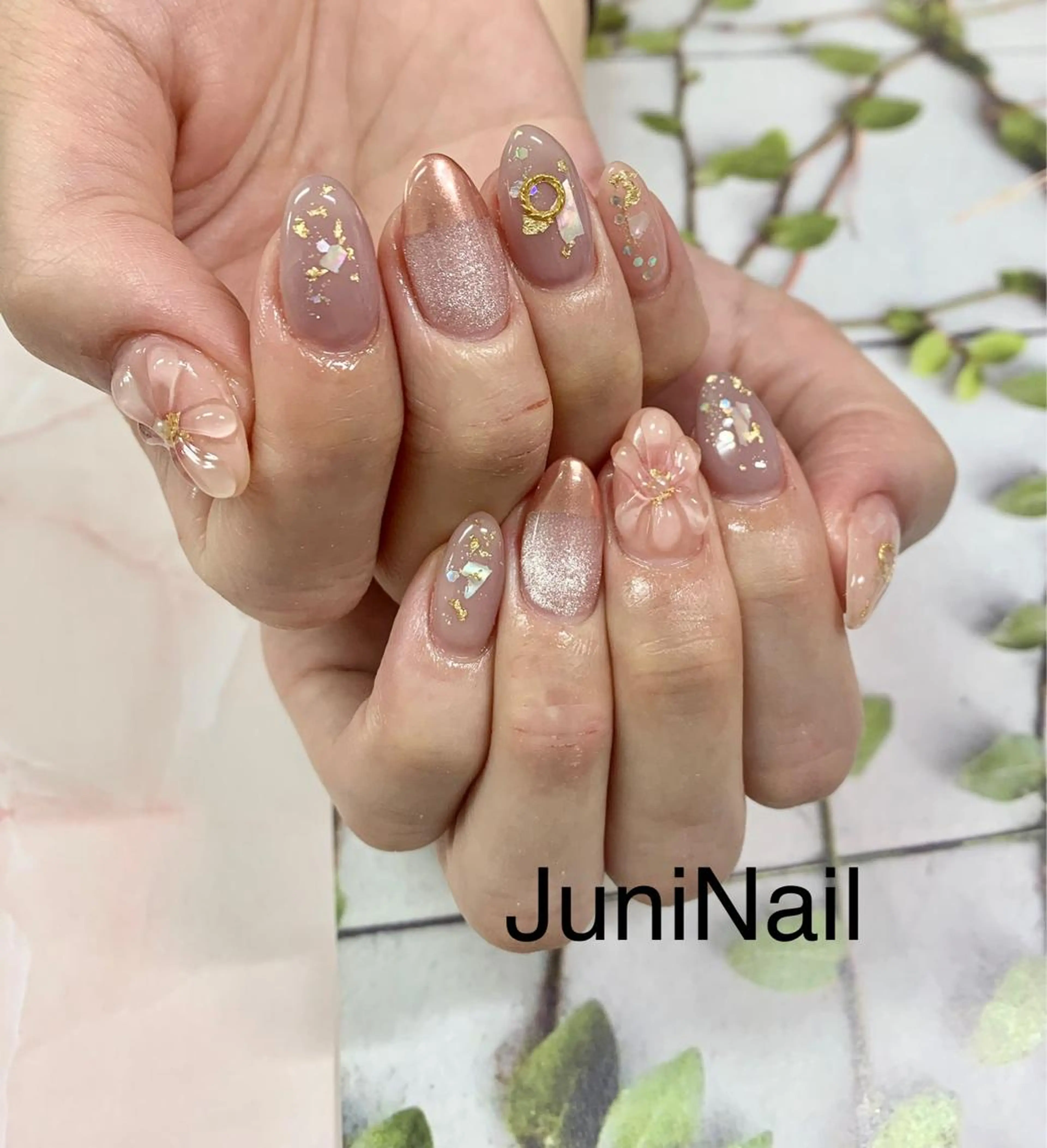 ネイル ハンドネイル JuniNail 주니네일🇰🇷suのネイルデザイン