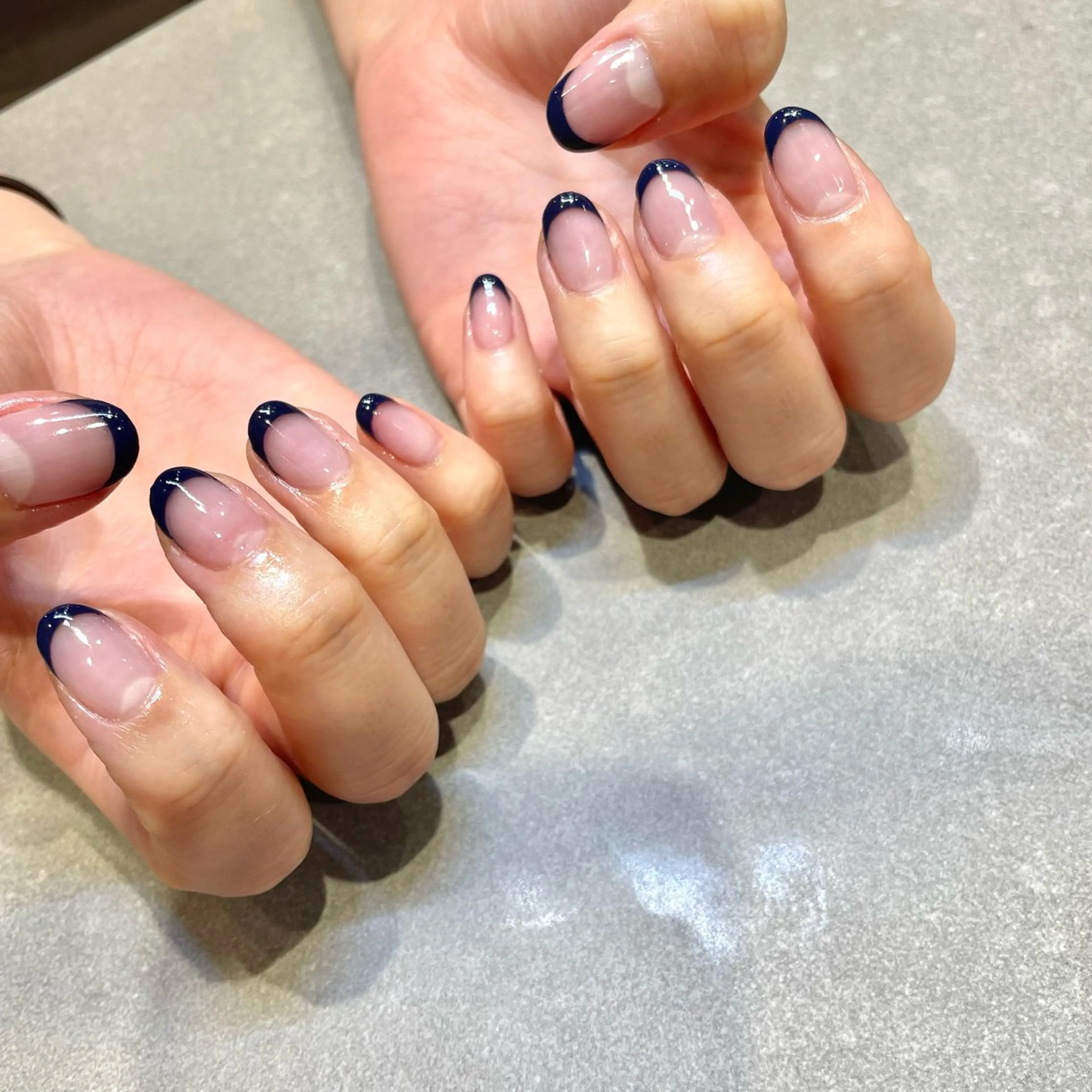 ネイル フレンチネイル ネイリスト yukiのネイルデザイン