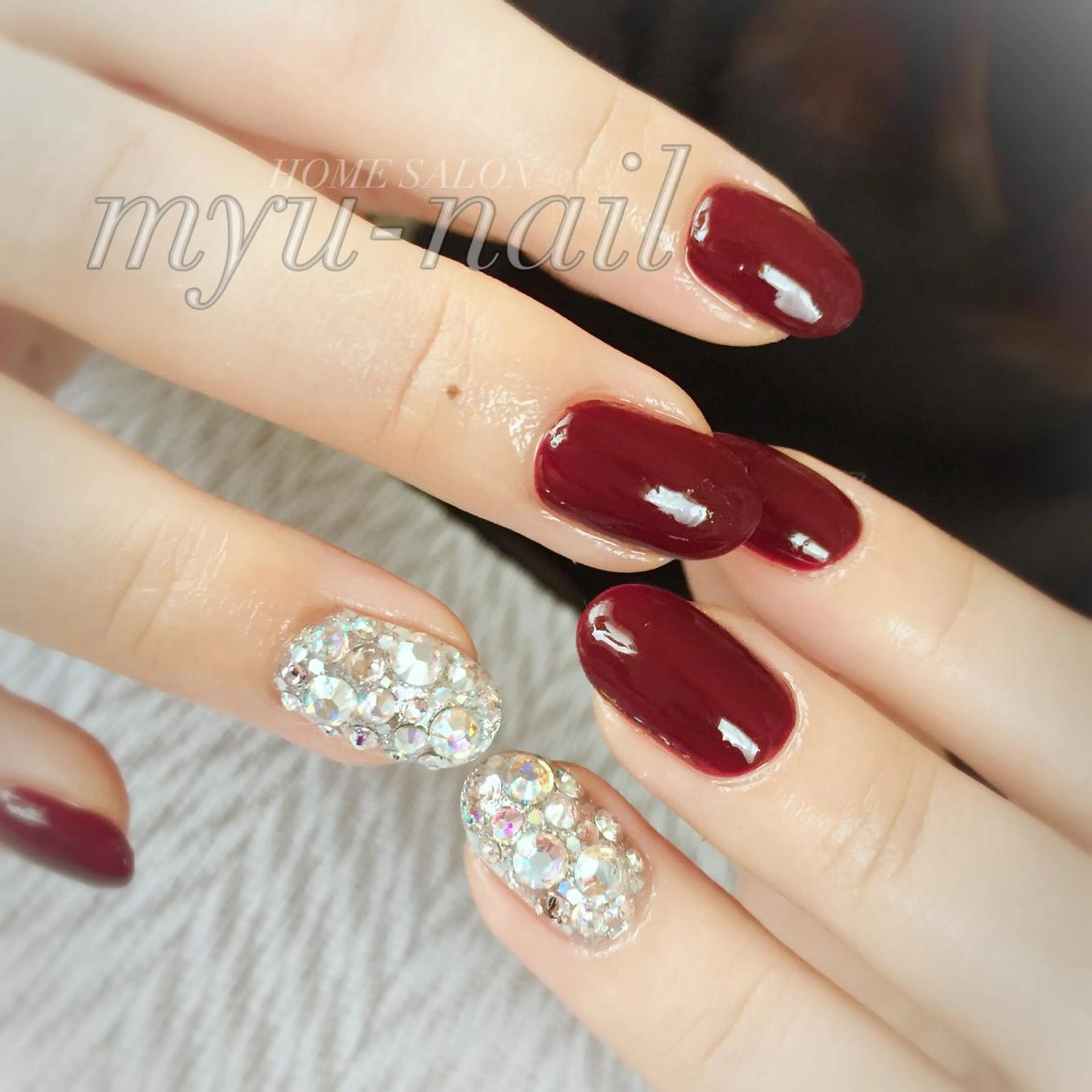 ネイル ハンドネイル ホームサロン myu-nailのネイルデザイン