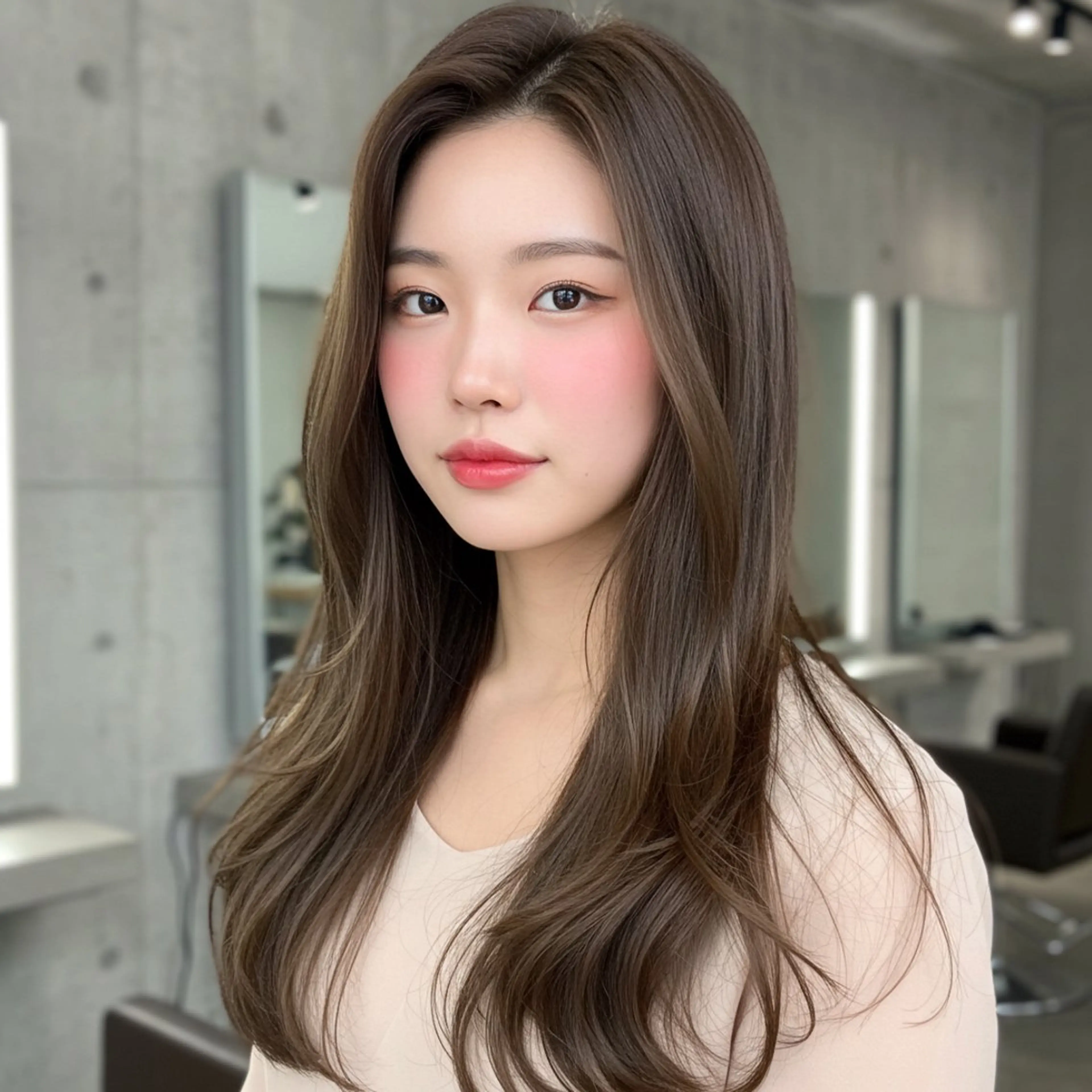 ロング 似合わせボブ✖️ 韓国レイヤー✨小関のヘアスタイル