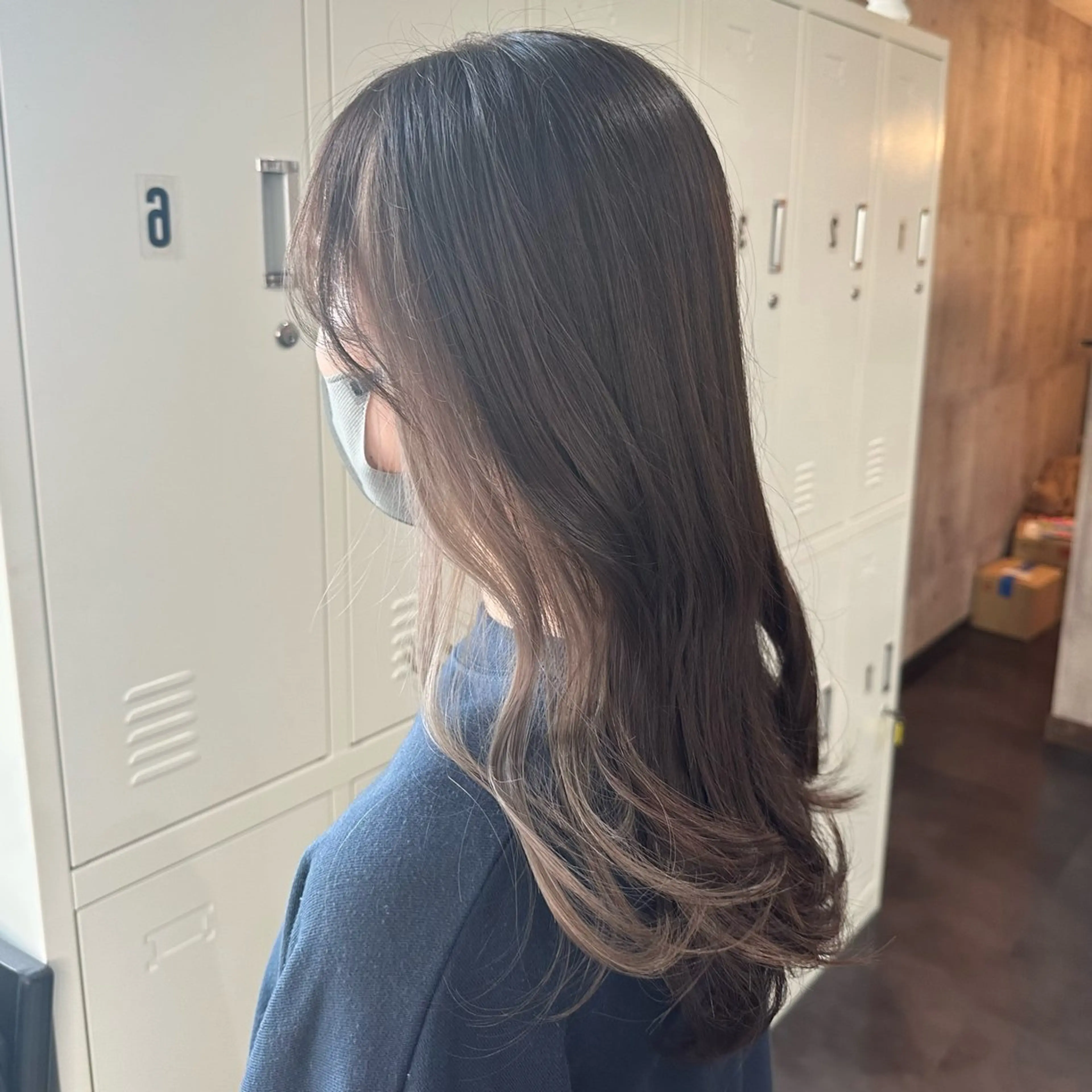 ロング カラー カット ヘアカラー トリートメント 枚方 tomee 🦋南部　しほ🦋のヘアスタイル