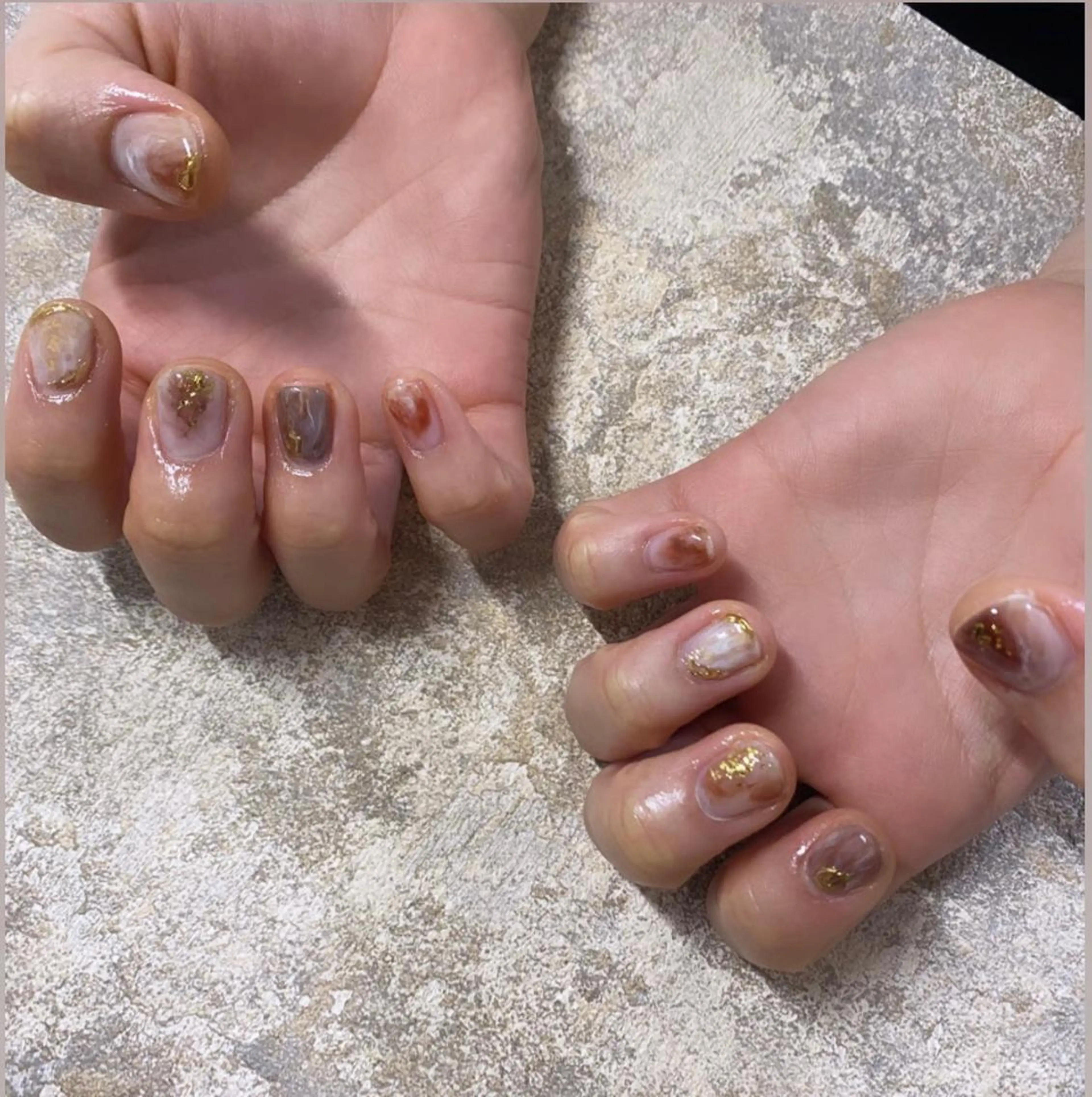 ネイル ハンドネイル OOMINE KAORIのネイルデザイン