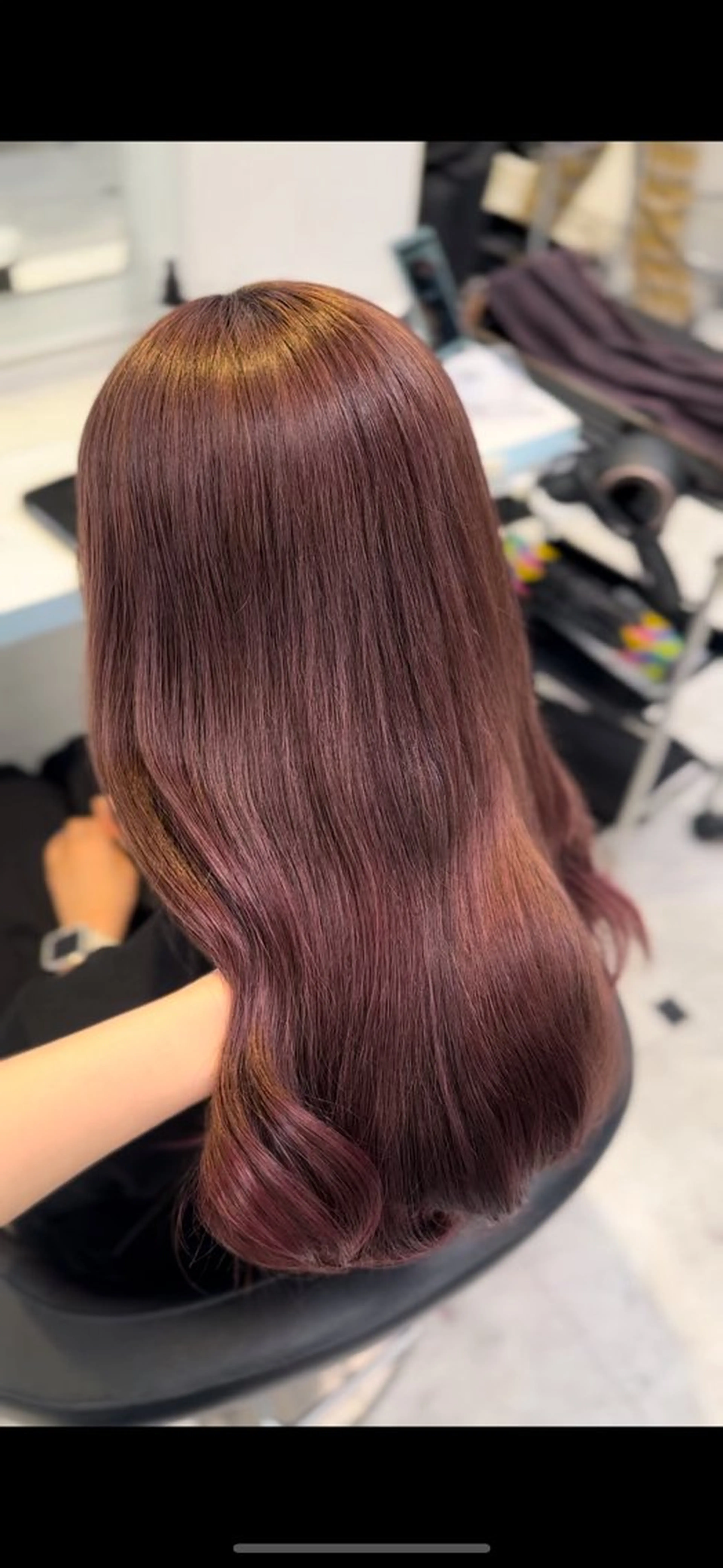 ロング カラー ♥️暖色モテカラ ー♥️由夏のヘアスタイル