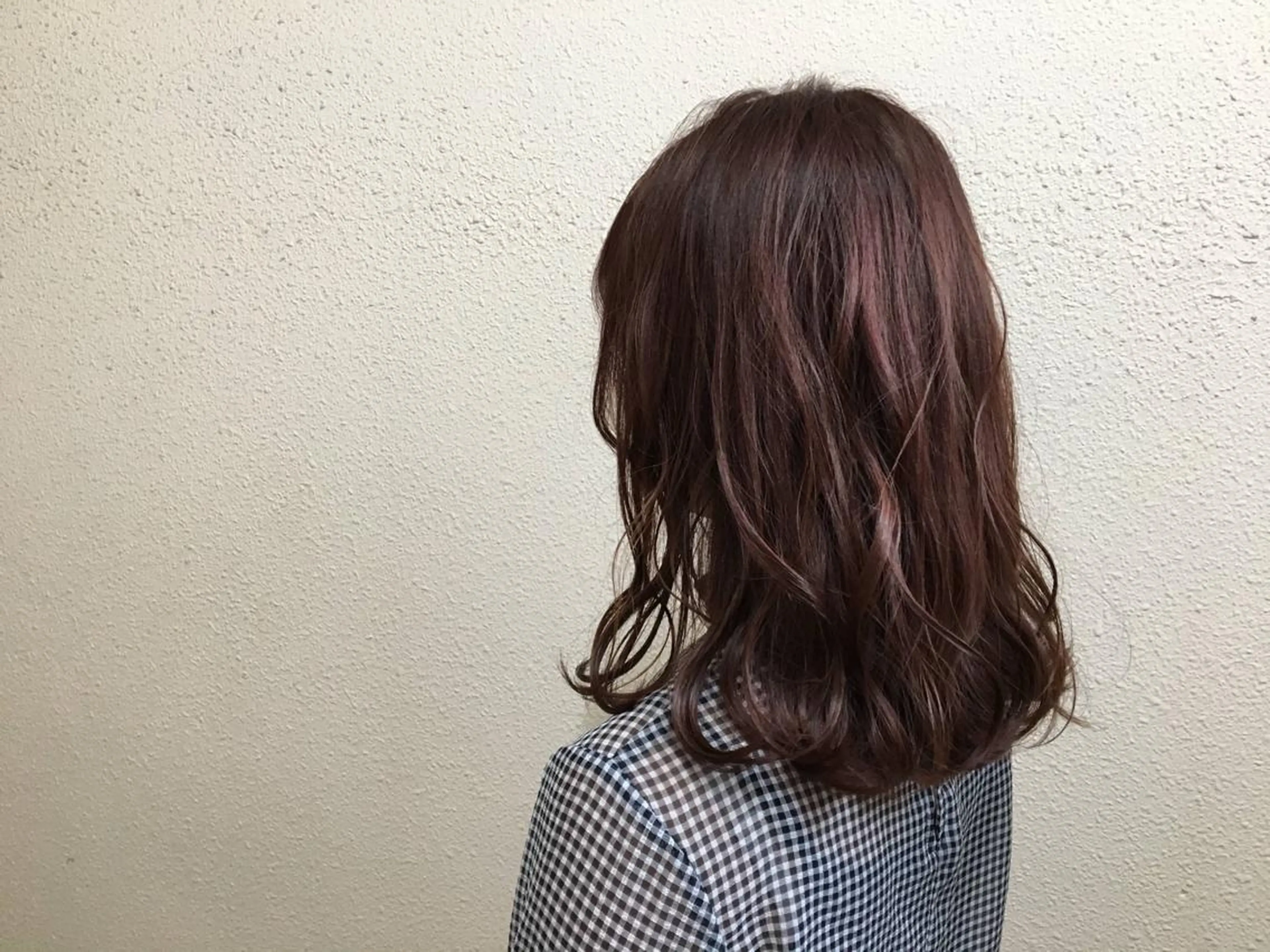 セミロング カラー ピンクカラー 半個室女性salon 🩰Natsumiのヘアスタイル
