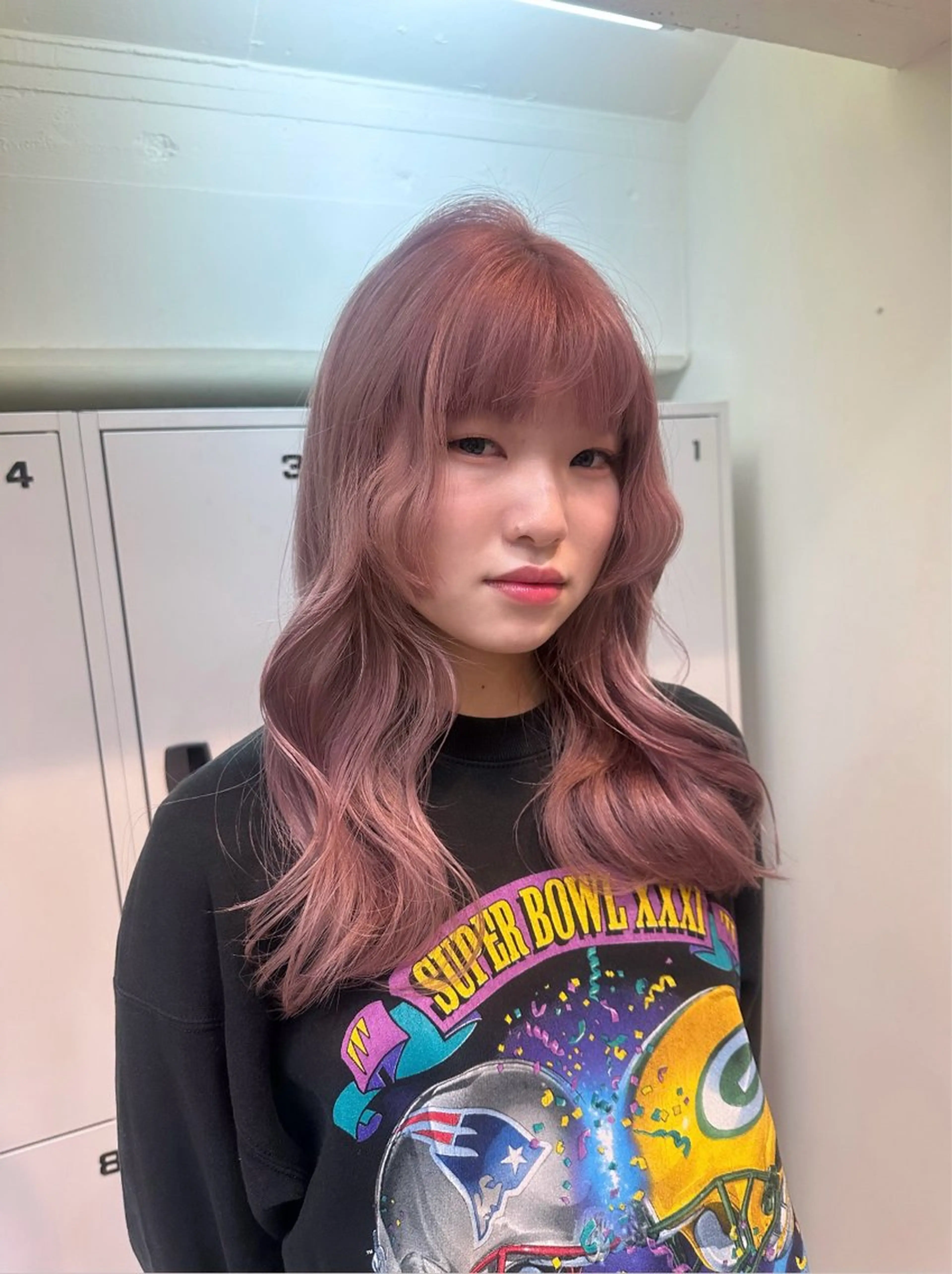 ロング カット ヘアカラー トリートメント Hana ハイトーン🕯🩰のヘアスタイル