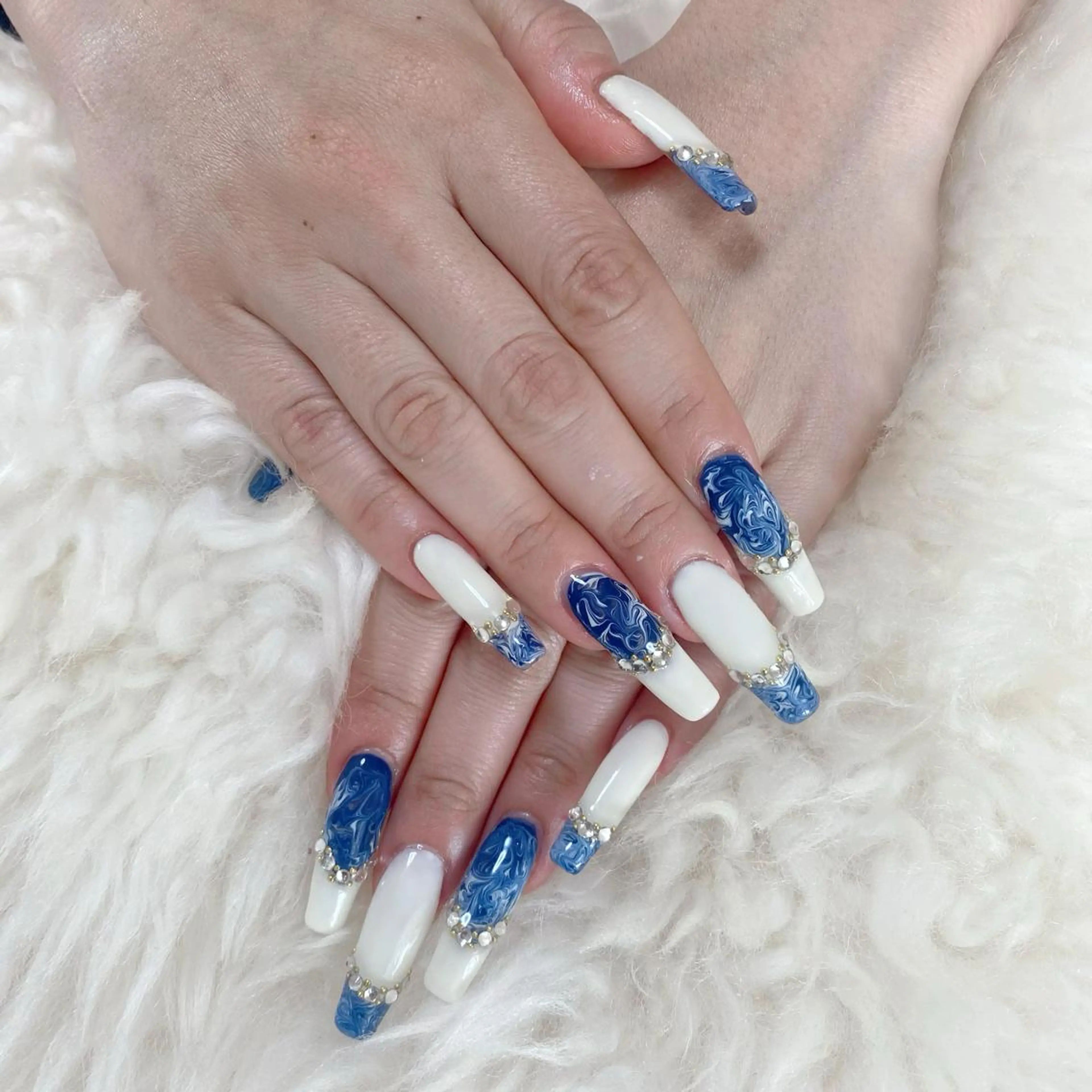 ロング 💜MIYA nail川崎店のネイルデザイン