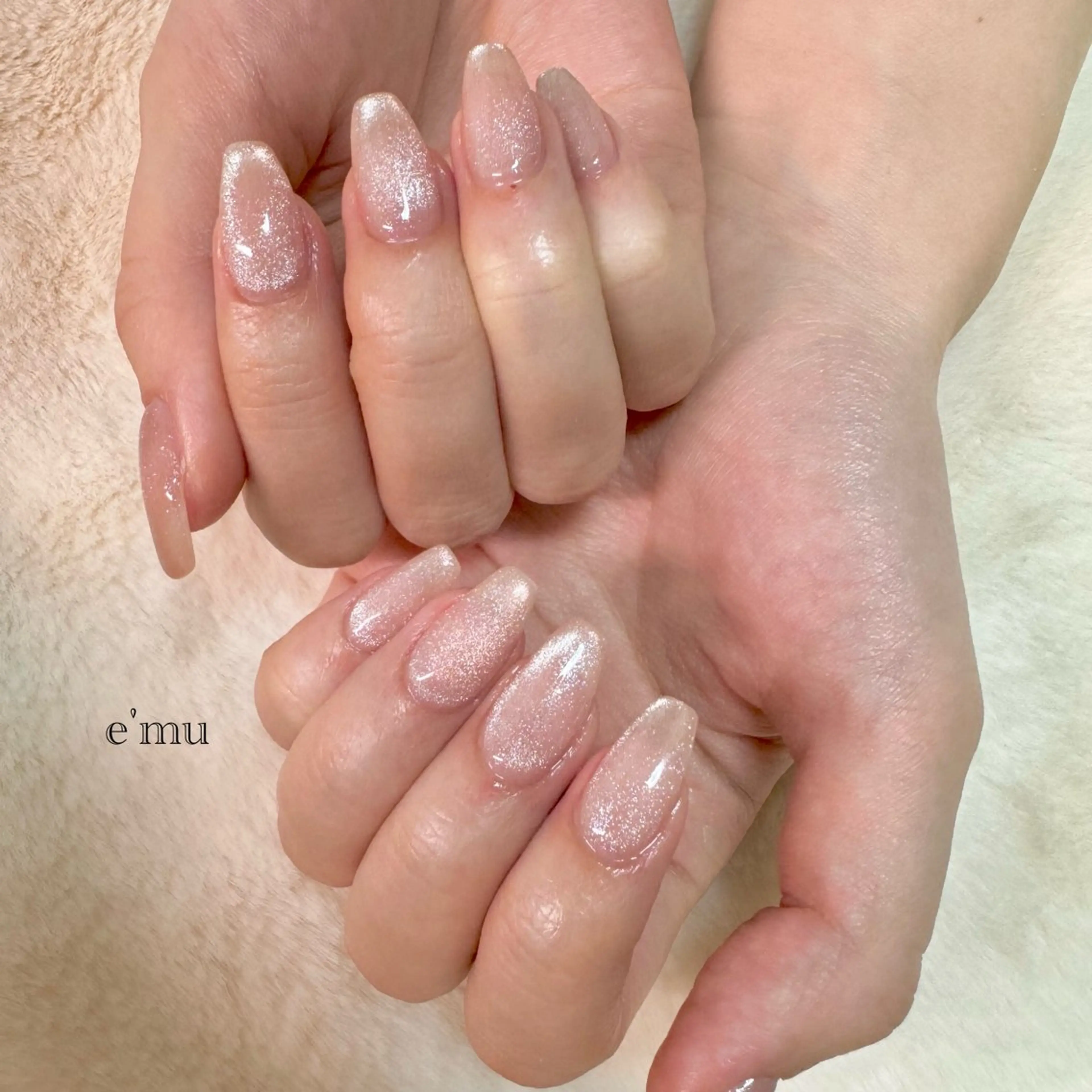 ネイル マグネットネイル ハンドネイル nail salon e'mu💐のネイルデザイン