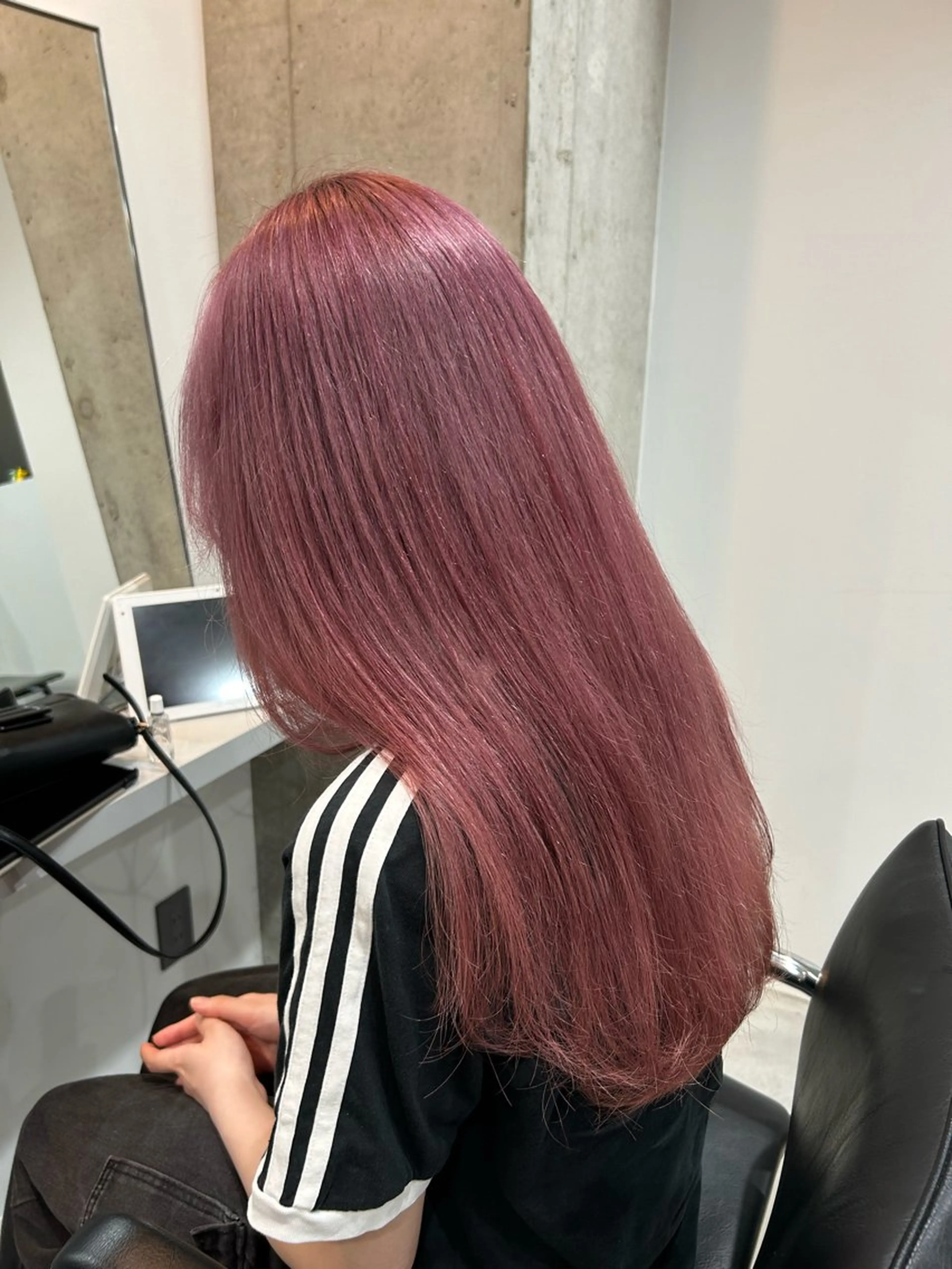 ロング カラー ピンクカラー ヘアカラー 透明感カラー🫧 /MIKU.のヘアスタイル