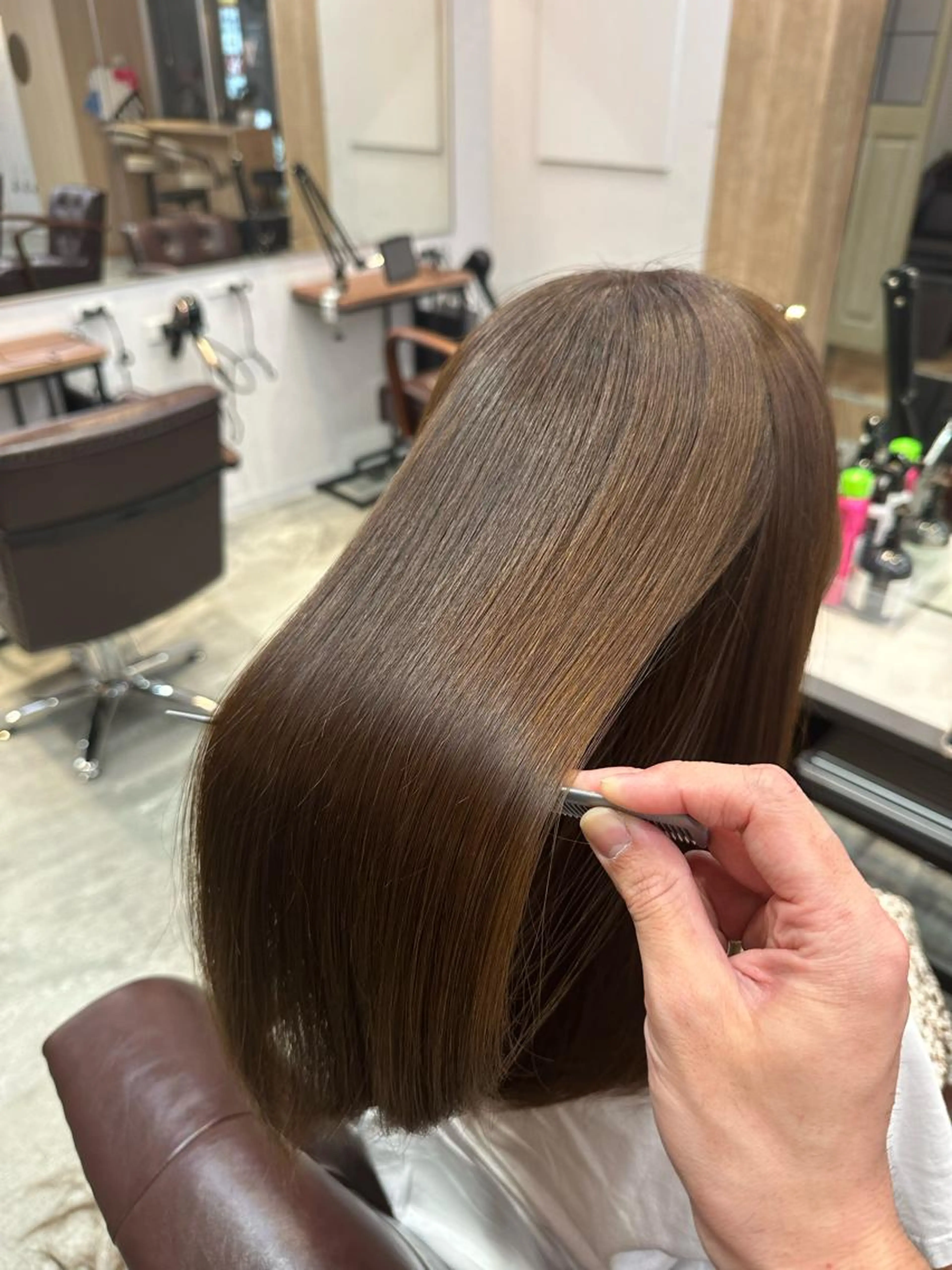 ✨カット+プレミアム縮毛矯正+トリートメント✨の写真