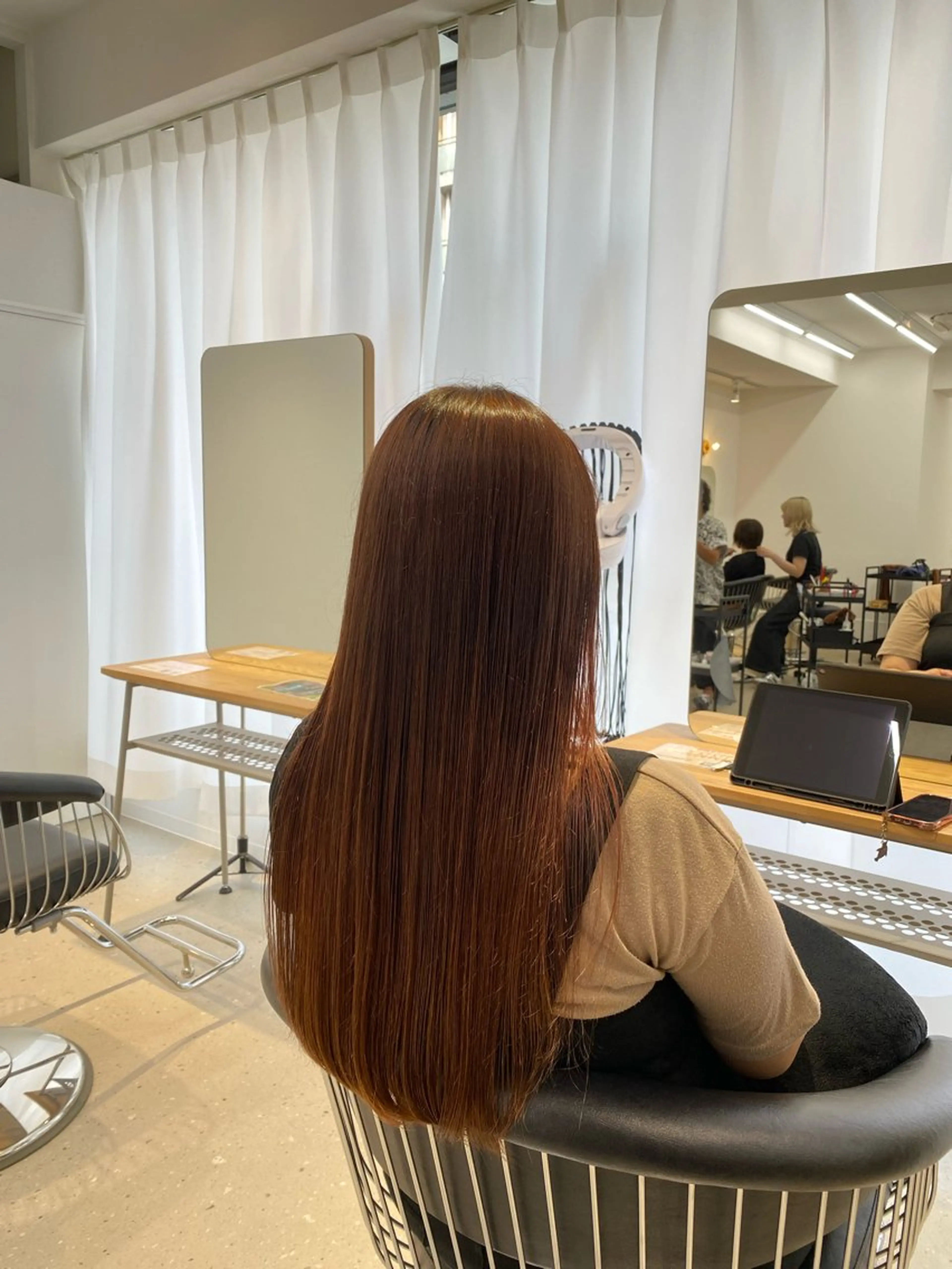 ロング 小川 凜華のヘアスタイル