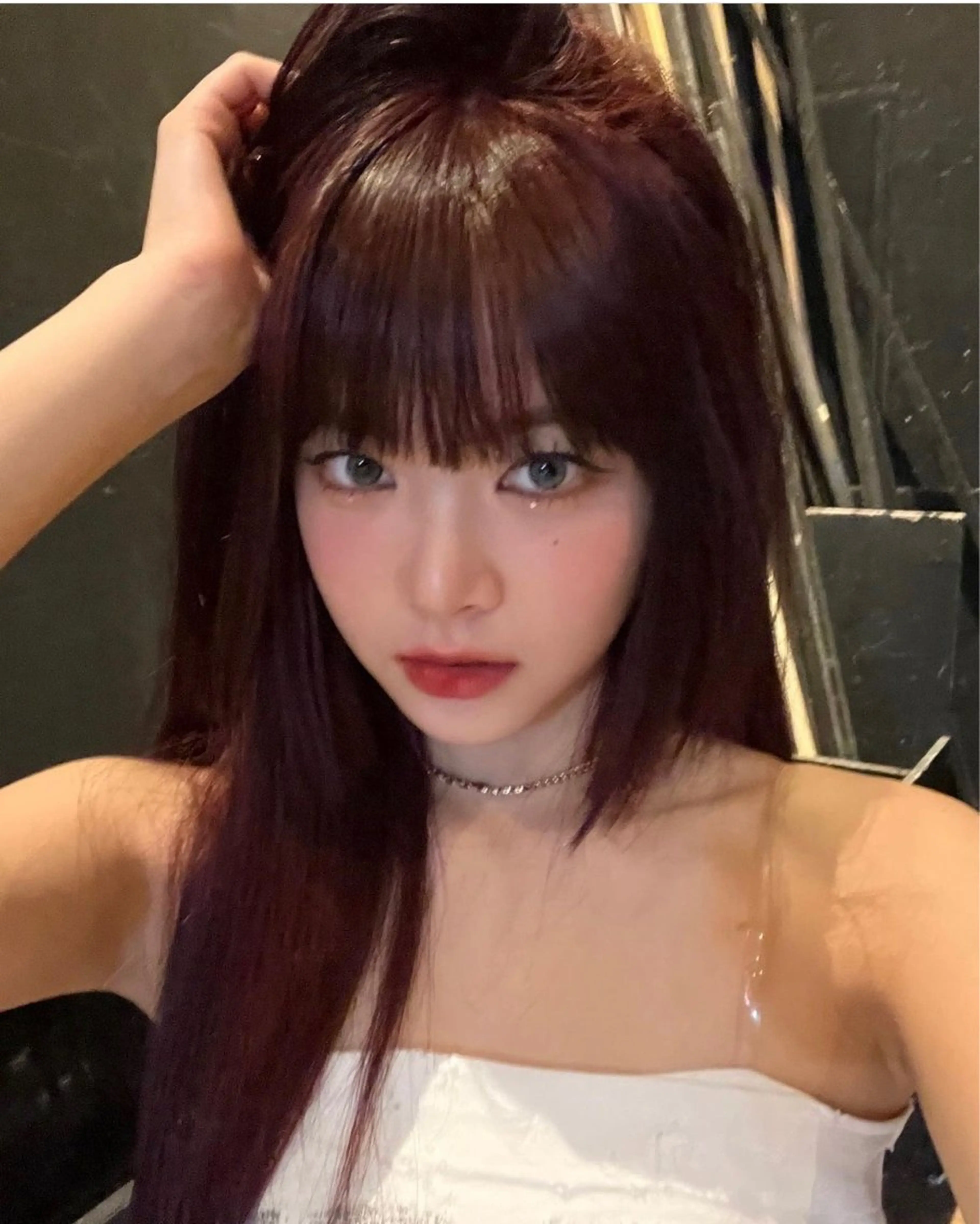 カラー ⭐︎ミディアム 深井朱莉⭐︎のヘアスタイル