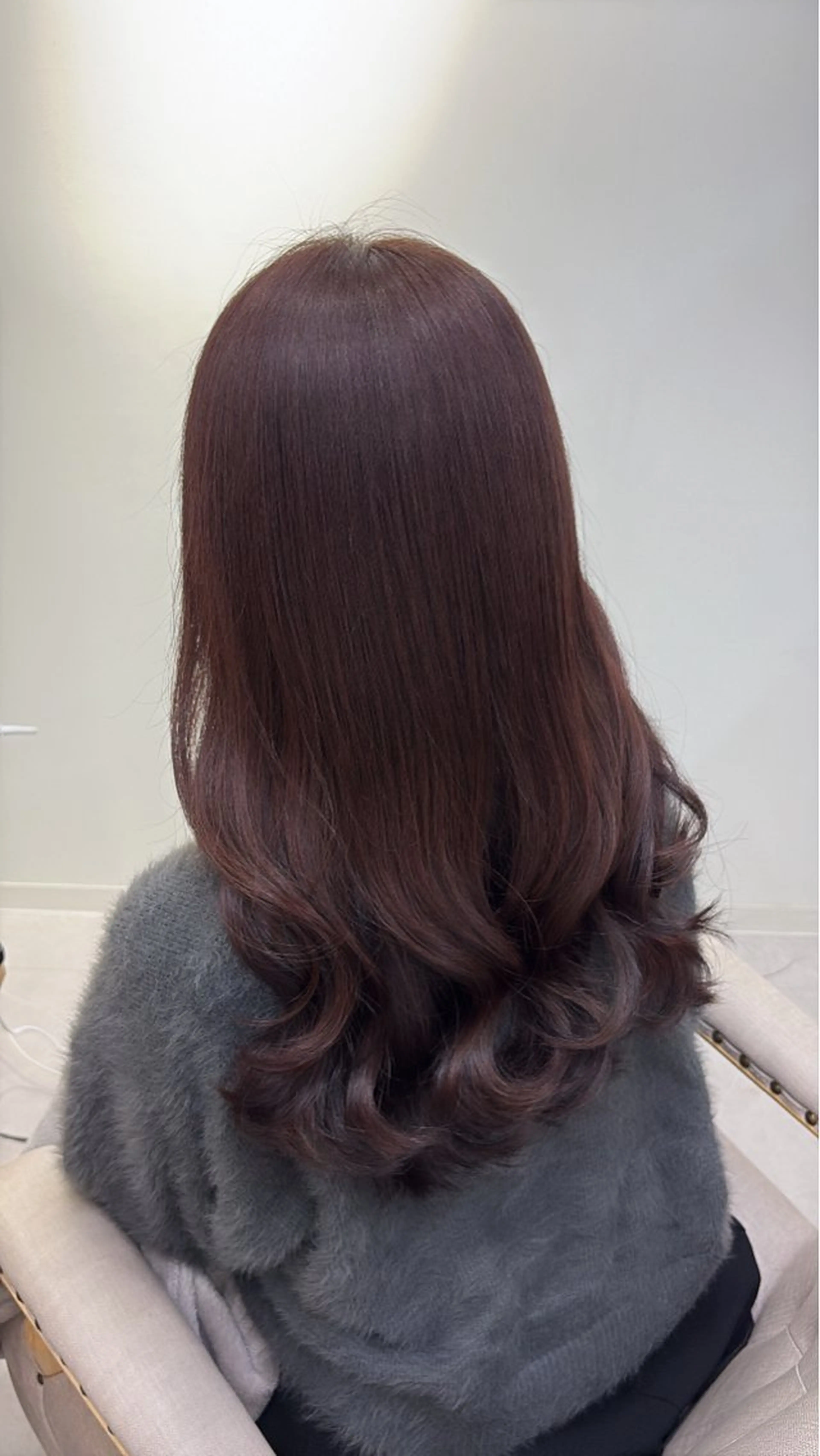 ロング カラー カット ヘアカラー ミディアムレイヤー/ 艶カラーNorikaのヘアスタイル