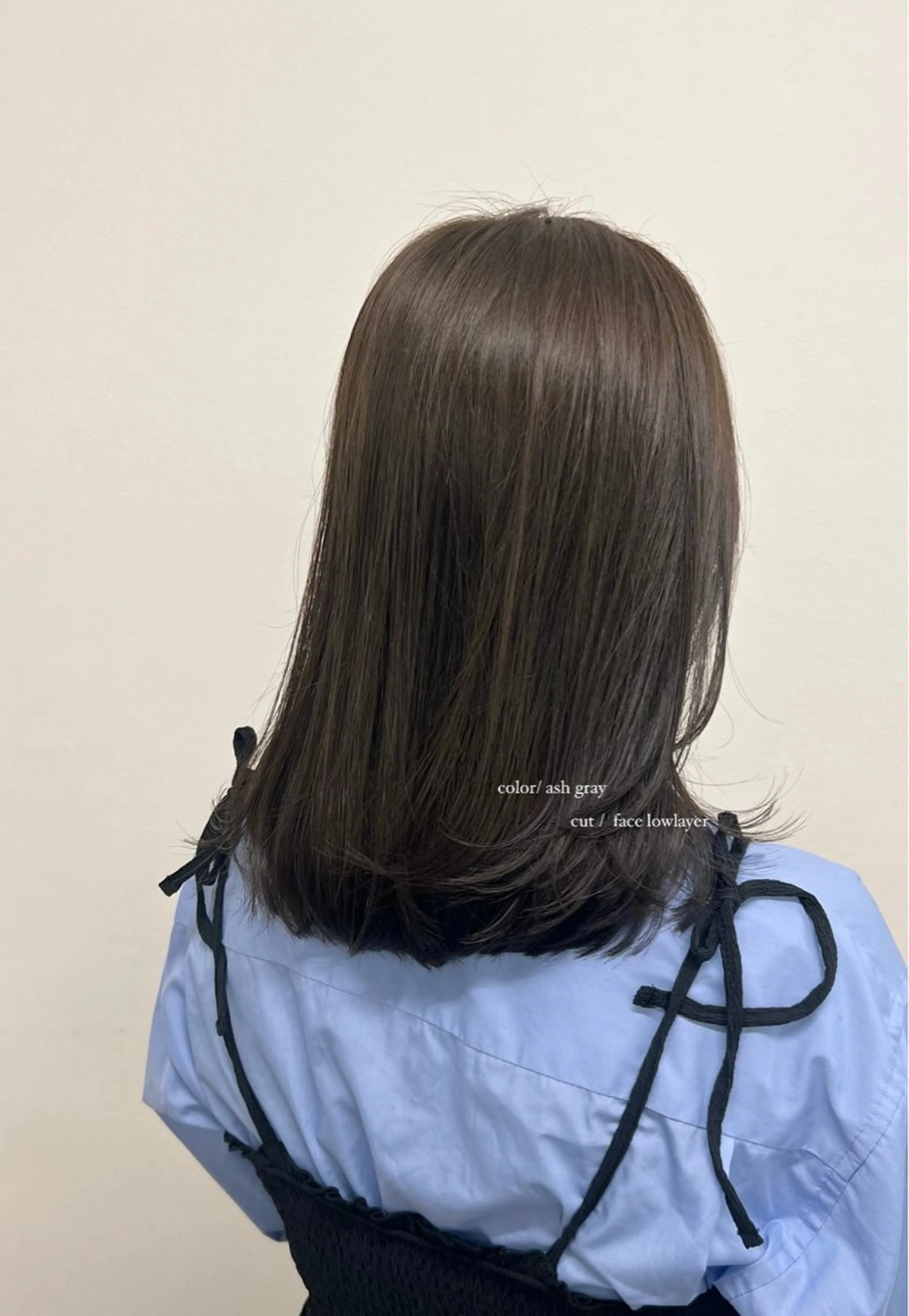 セミロング natsu/梅田 /透明感/艶髪のヘアスタイル