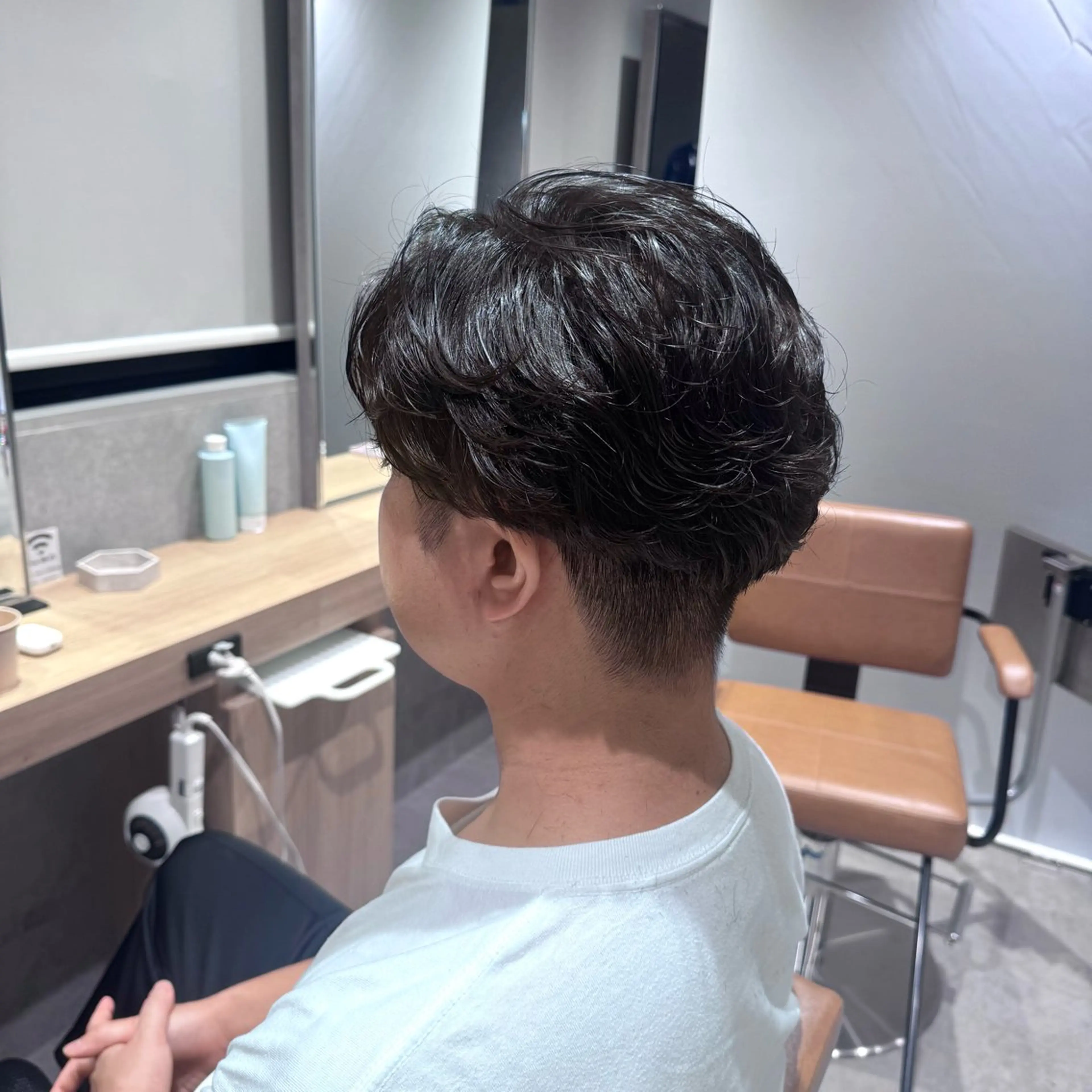 ショート パーマ メンズ メンズパーマ ニュアンスパーマ PELE SAKAE /Sayakaのヘアスタイル