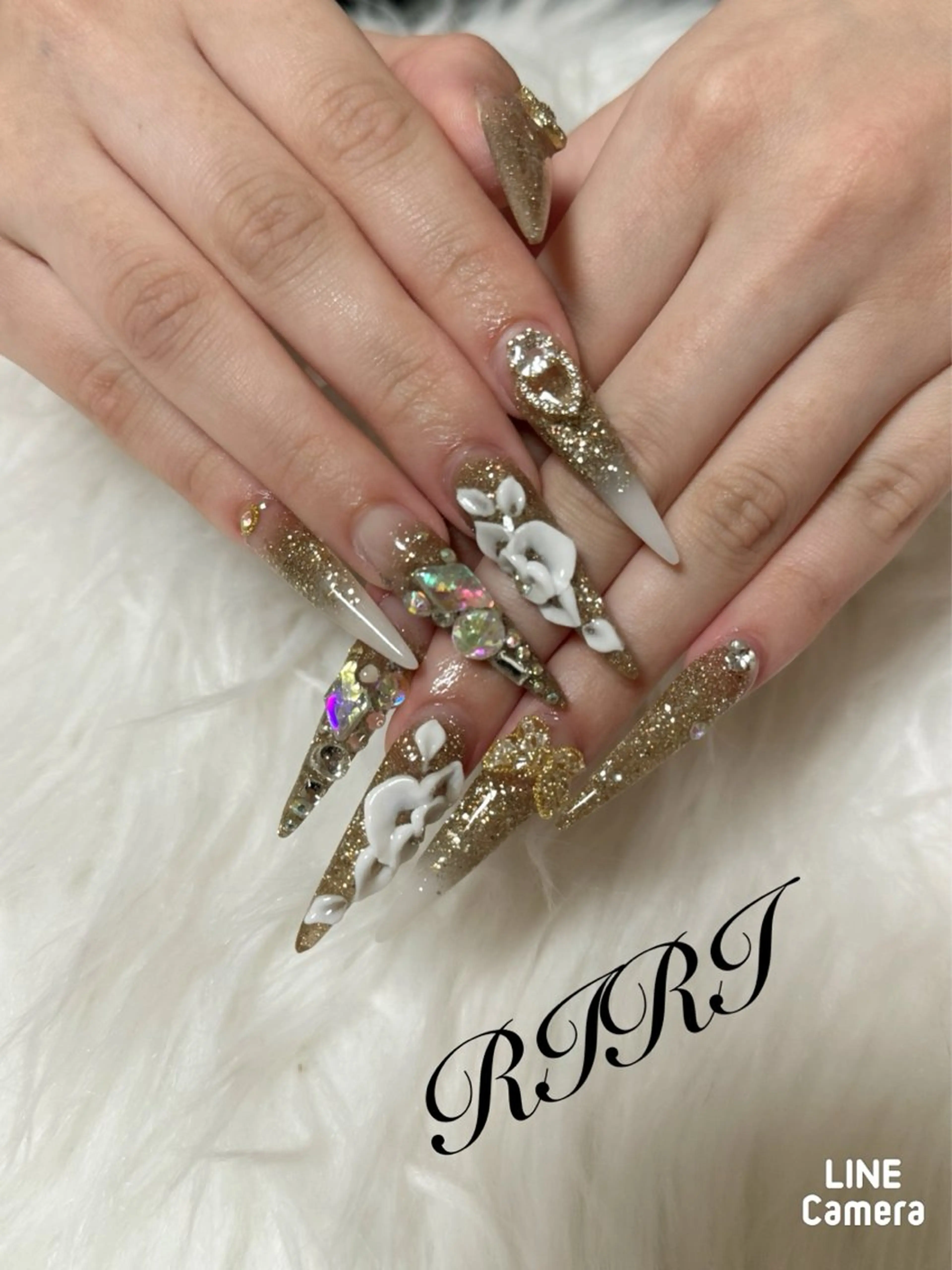 ネイル riri オーナーのネイルデザイン