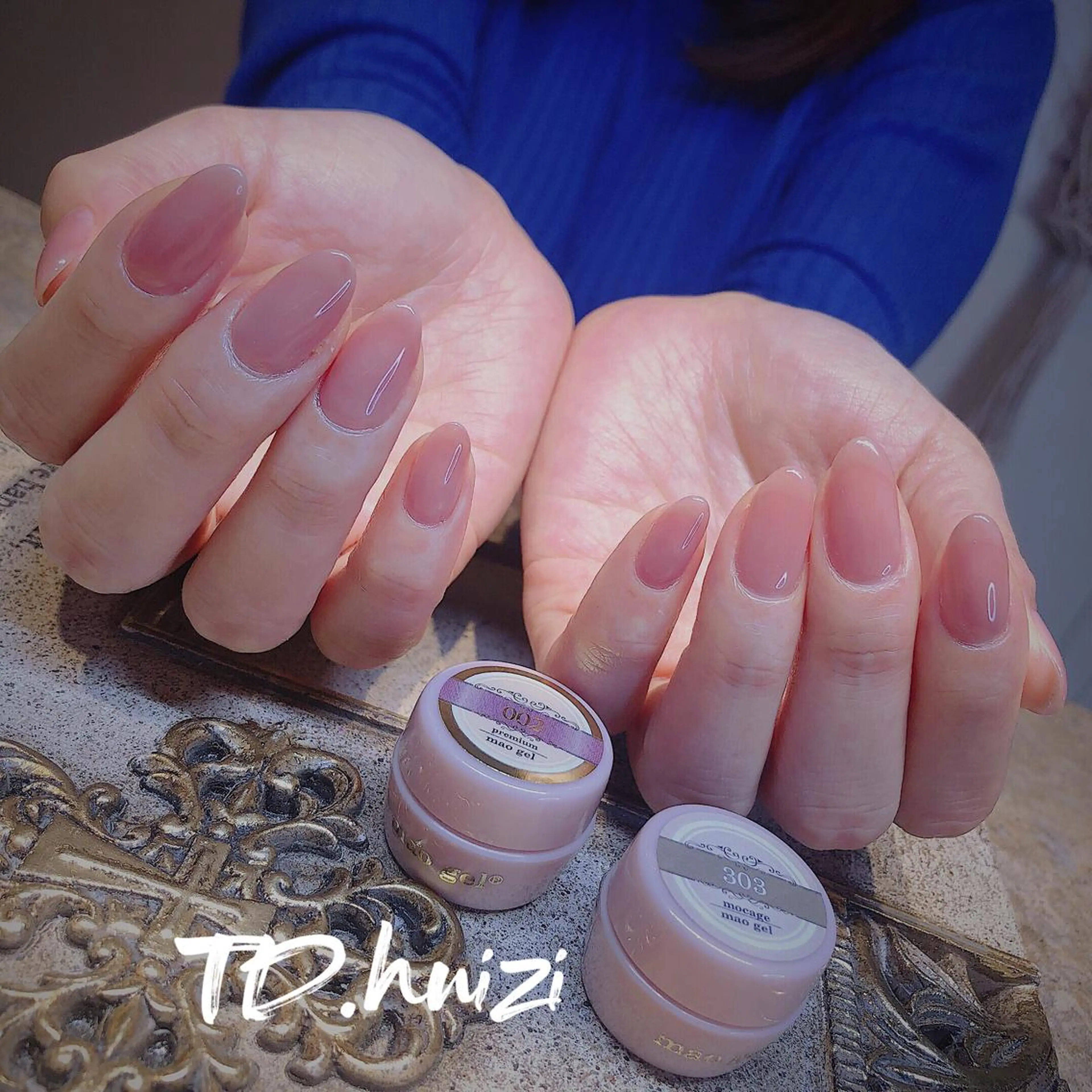 ミディアム ハンドネイル めぐみのネイルサロン 惠のネイルデザイン