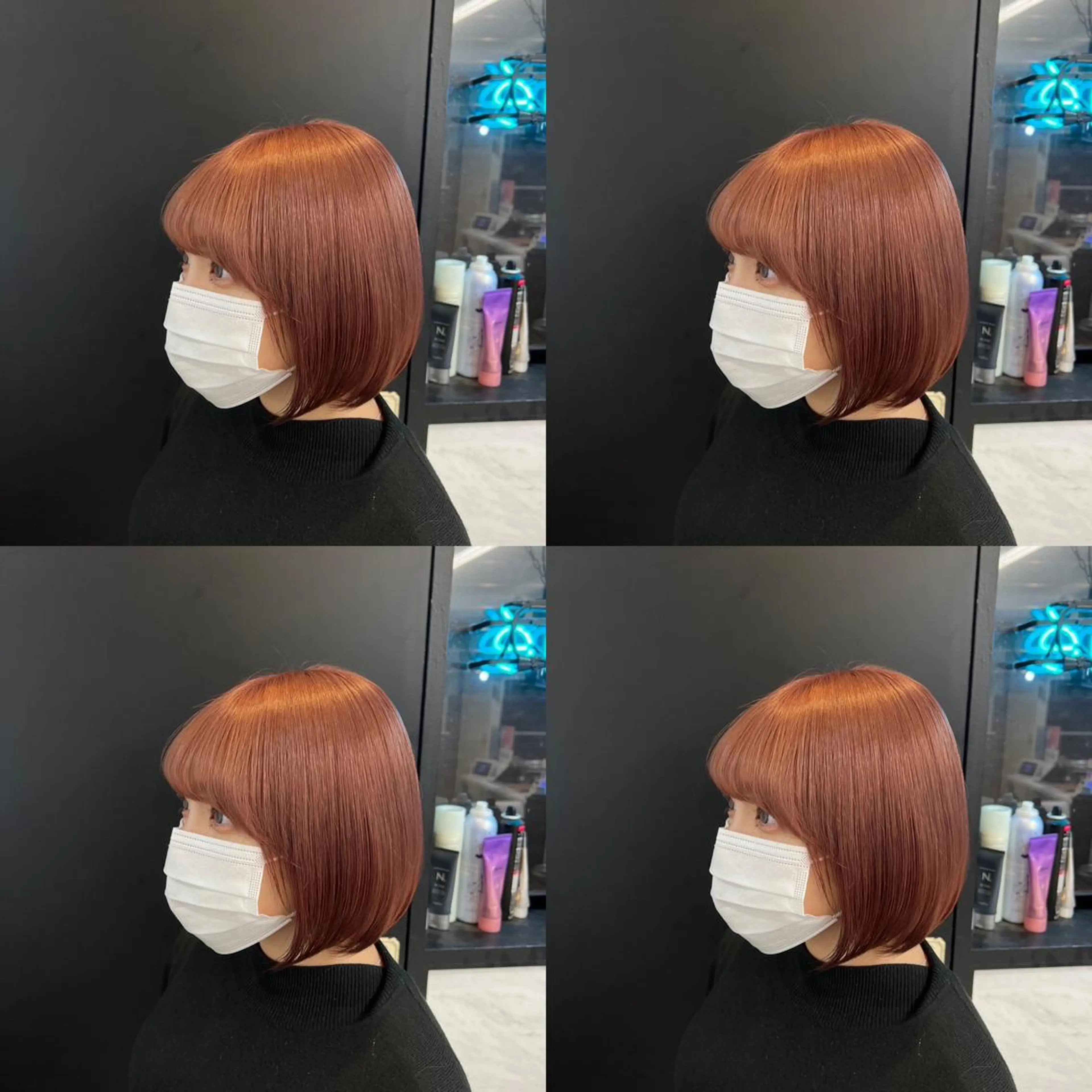 ショート カラー ヘアカラー トリートメント ✨髪質改善✖︎韓国 レイヤー✨ナカムラのヘアスタイル