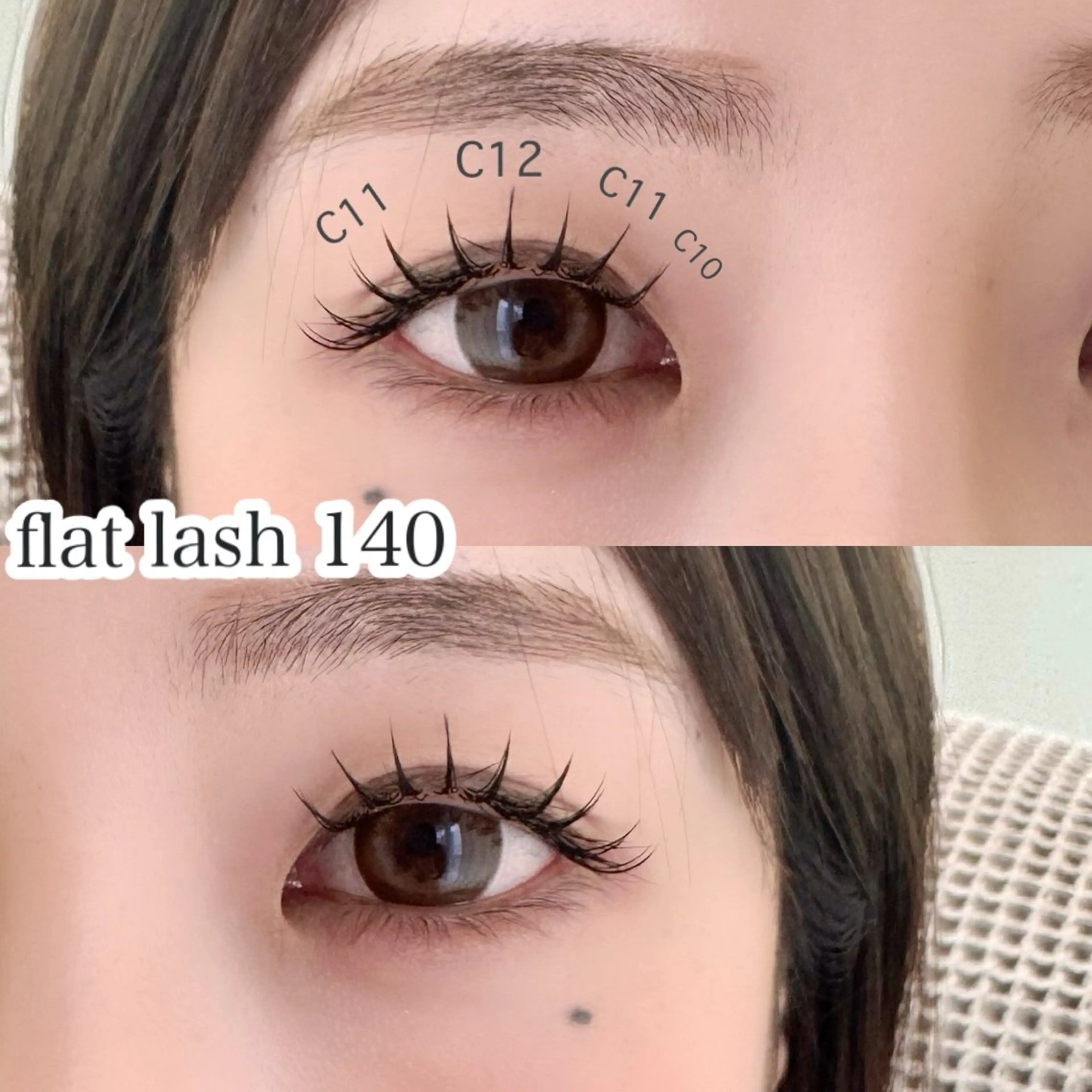 マツエク・マツパ 束感まつ毛 マツエク eyelash salon Lacy所属・アイデザイナー MIKIのマツエク・マツパデザイン