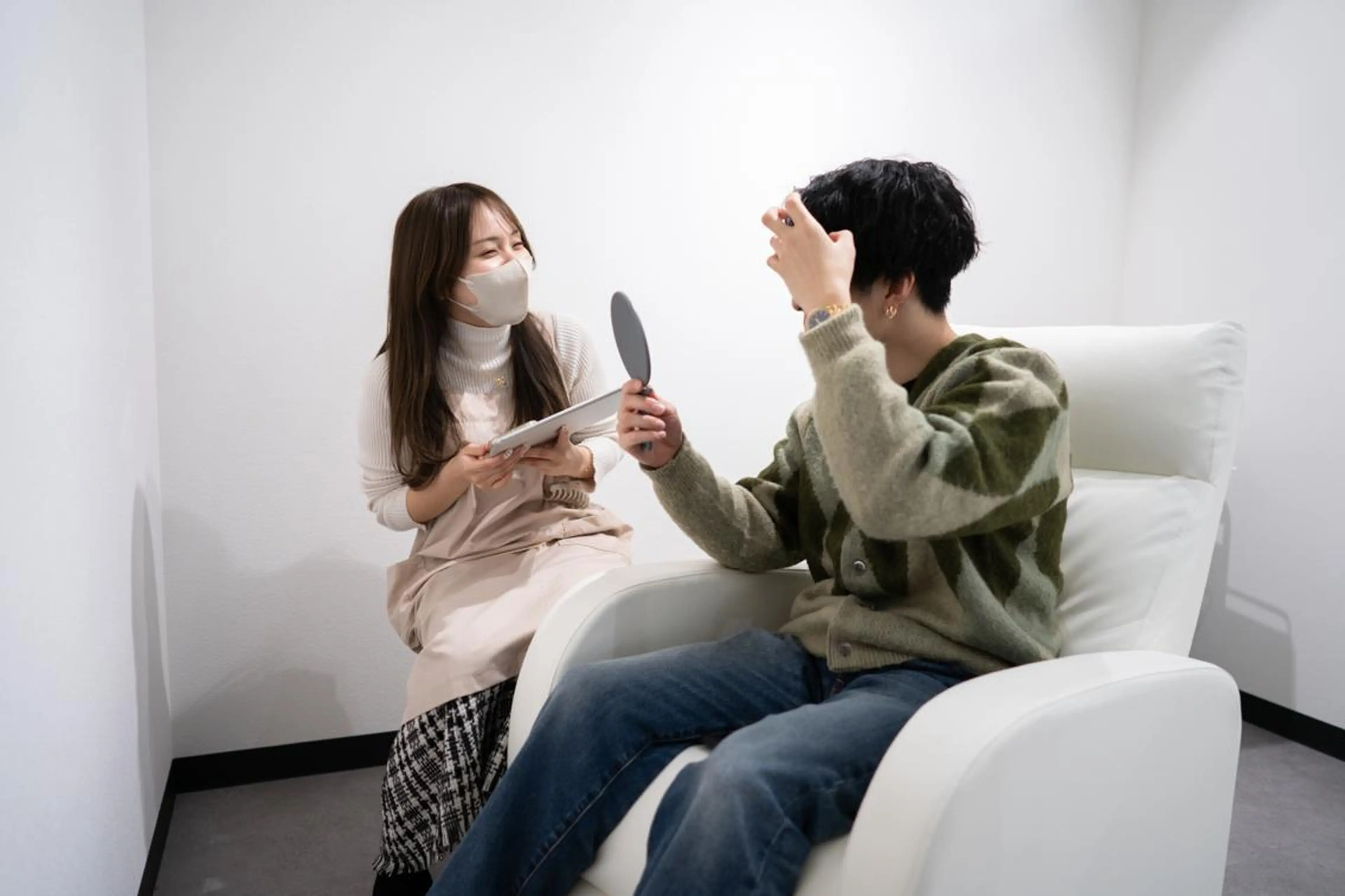 口コミ限定【色気UP⚡️】メンズ眉毛WAXの写真