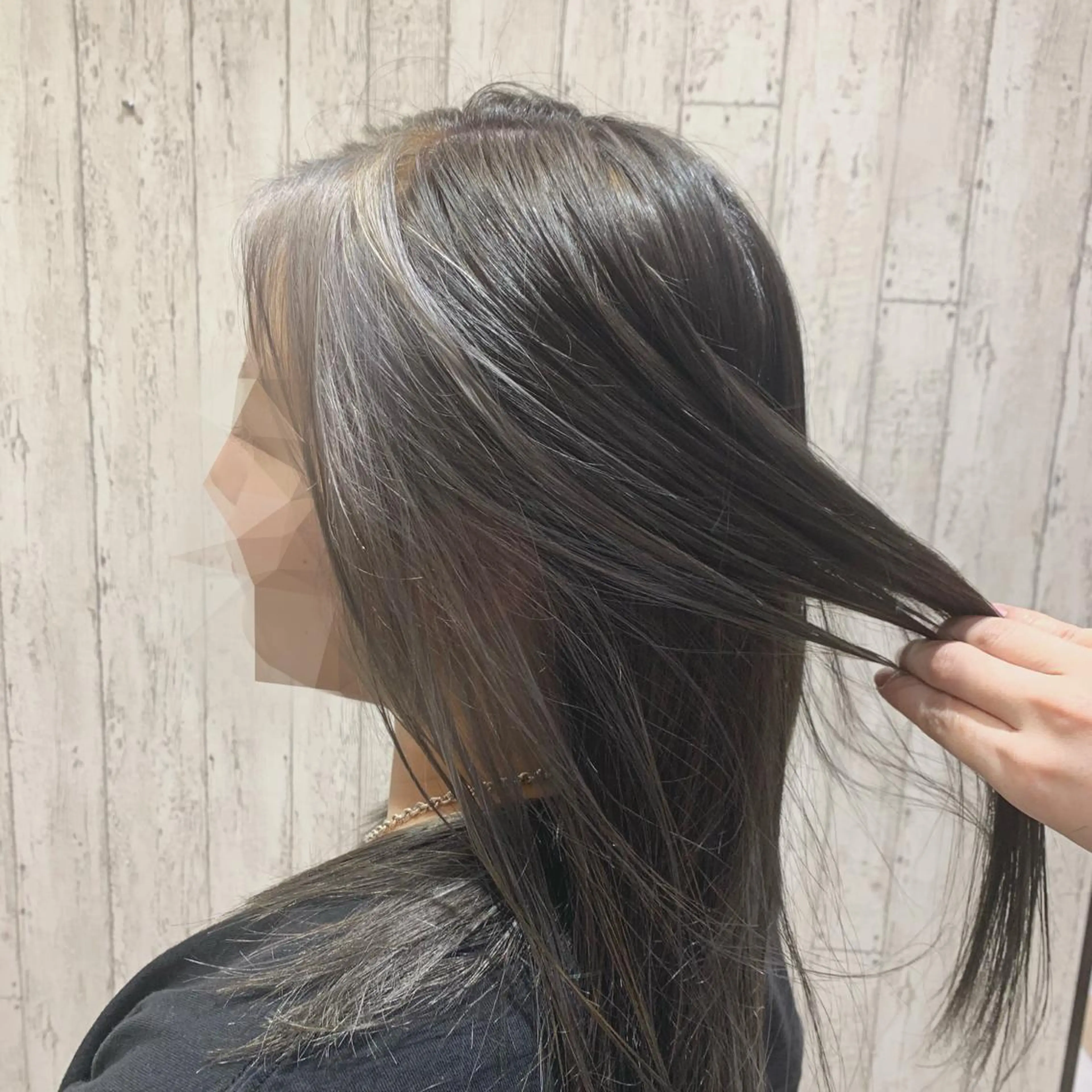 ロング カラー ヘアアレンジ 古沢 みづきのヘアスタイル
