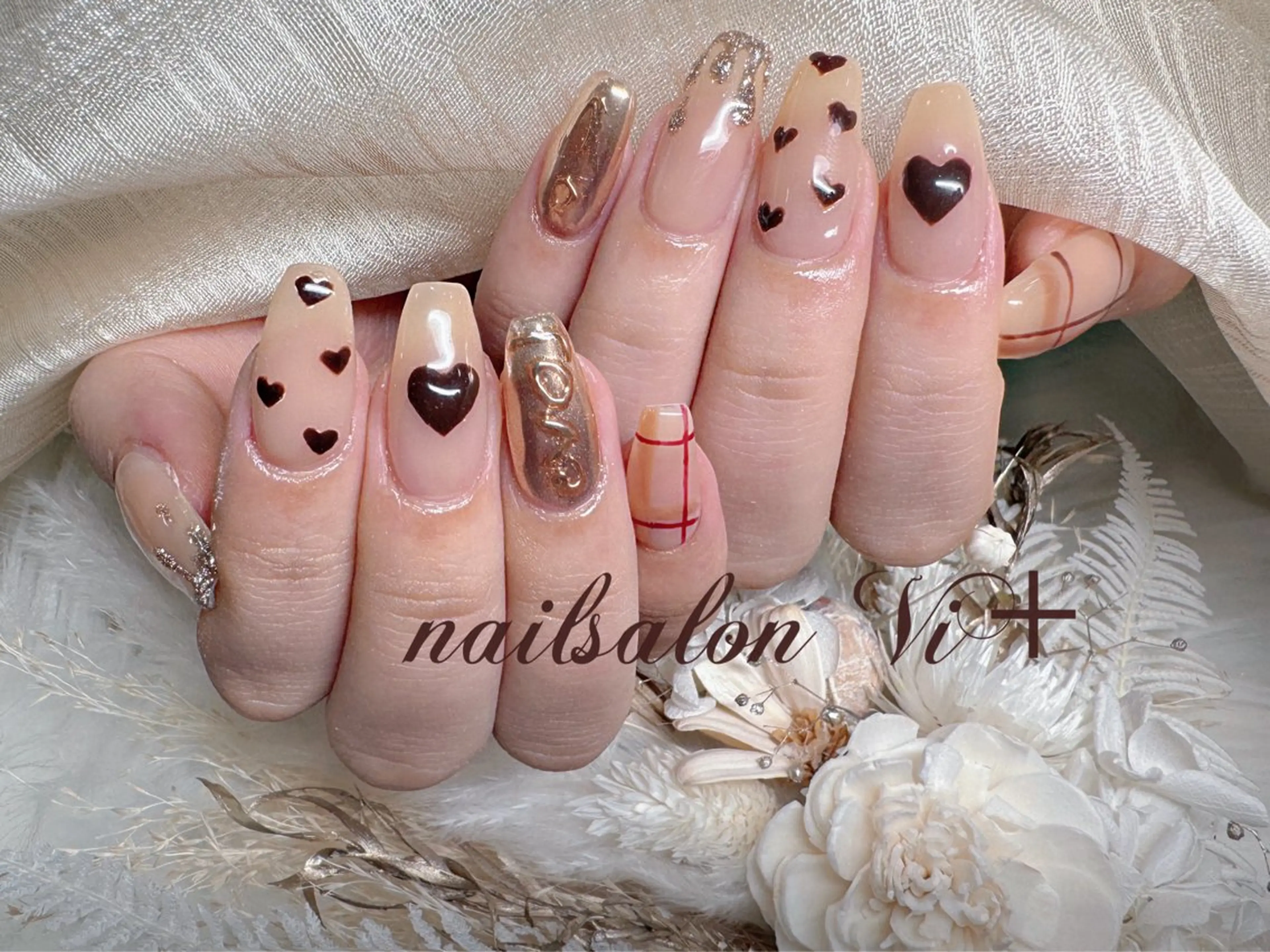 ネイル ハンドネイル ✨Nailsalon Vi+✨のネイルデザイン