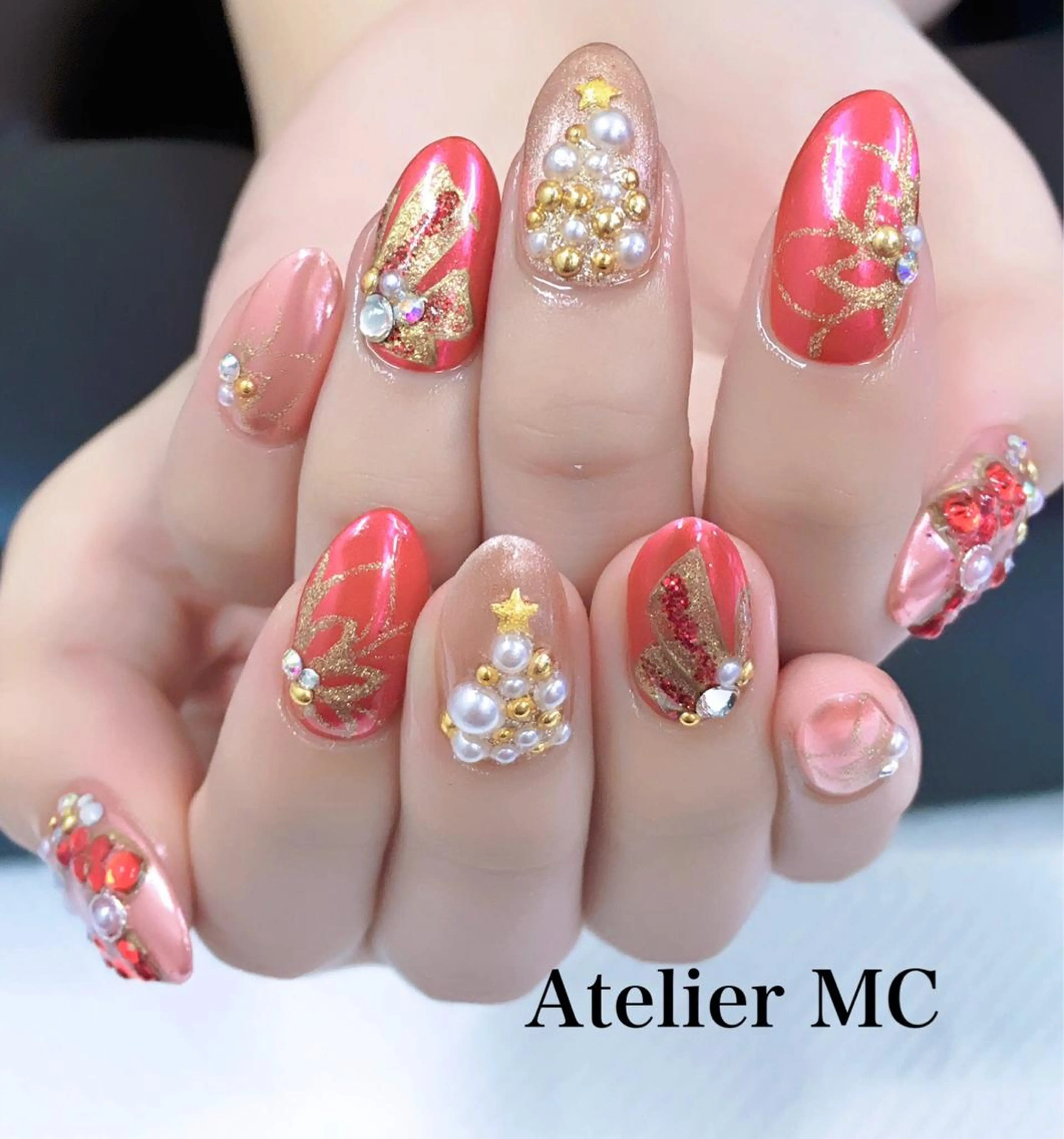 ネイル ハンドネイル アトリエ エムシー 【新富町・東銀座】のネイルデザイン