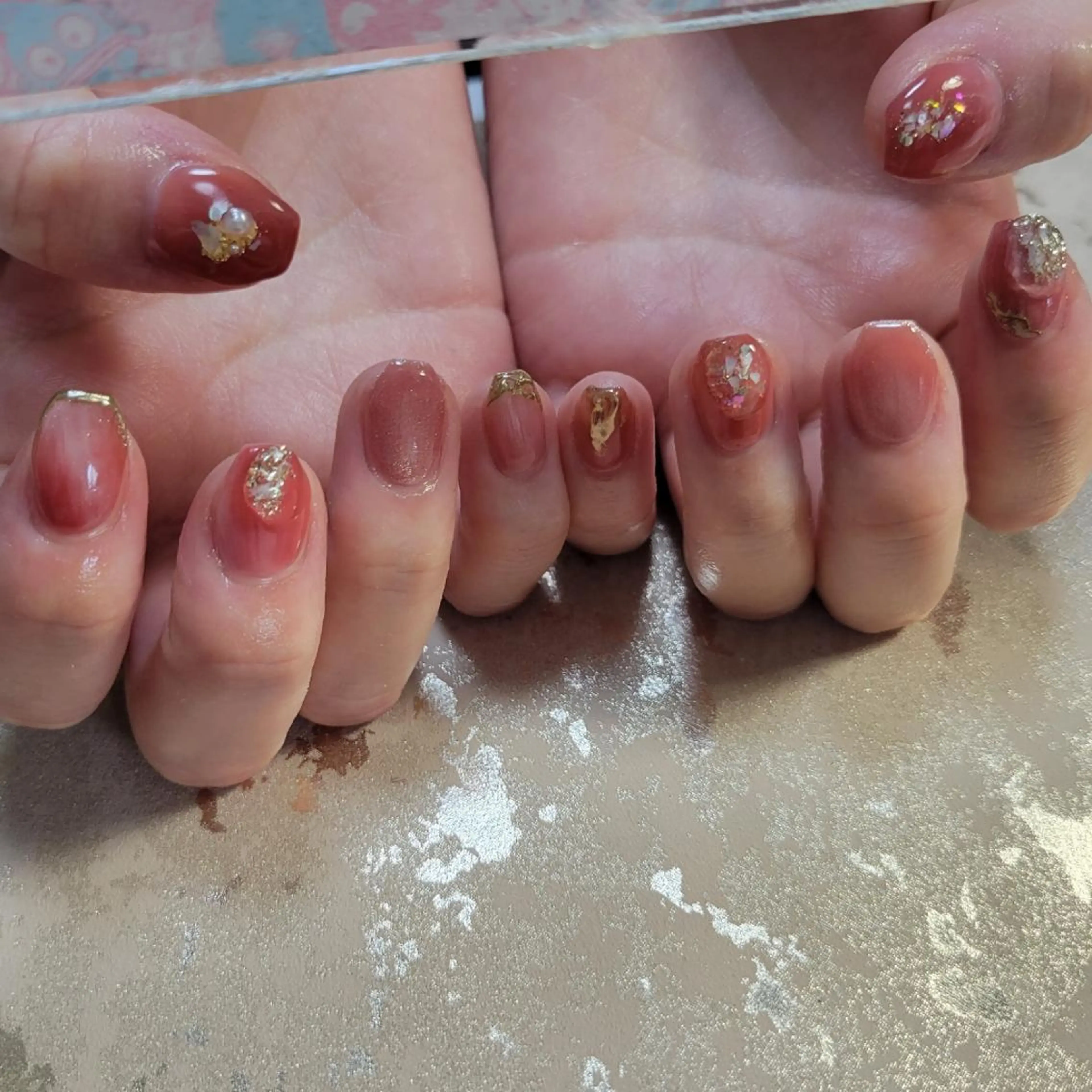 ネイル ハンドネイル ネイルサロンほっこり kanaのネイルデザイン