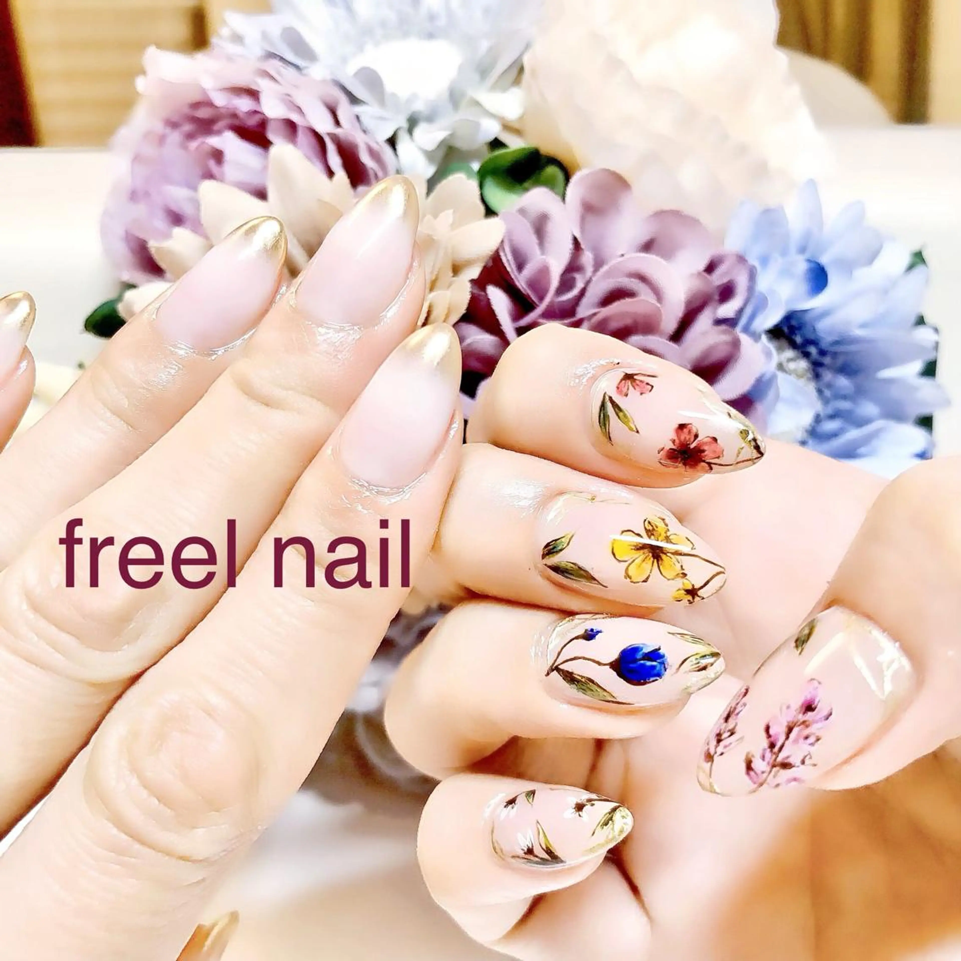 ネイル ハンドネイル freel Beautyのネイルデザイン