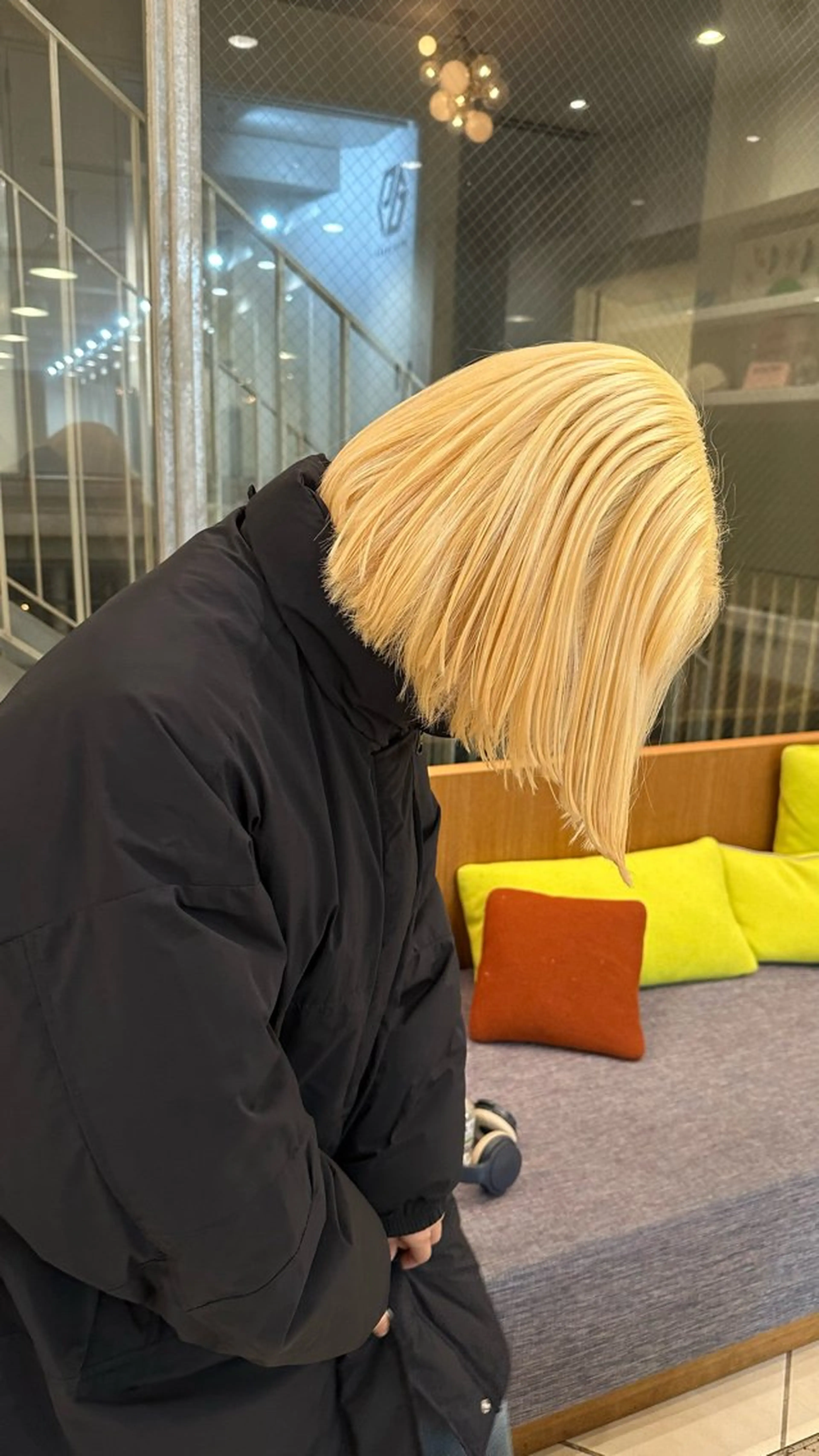 ミディアム カラー ブロンド beautrium   七里ヶ浜店所属・Beautrium 七里ヶ浜　太陽のヘアスタイル