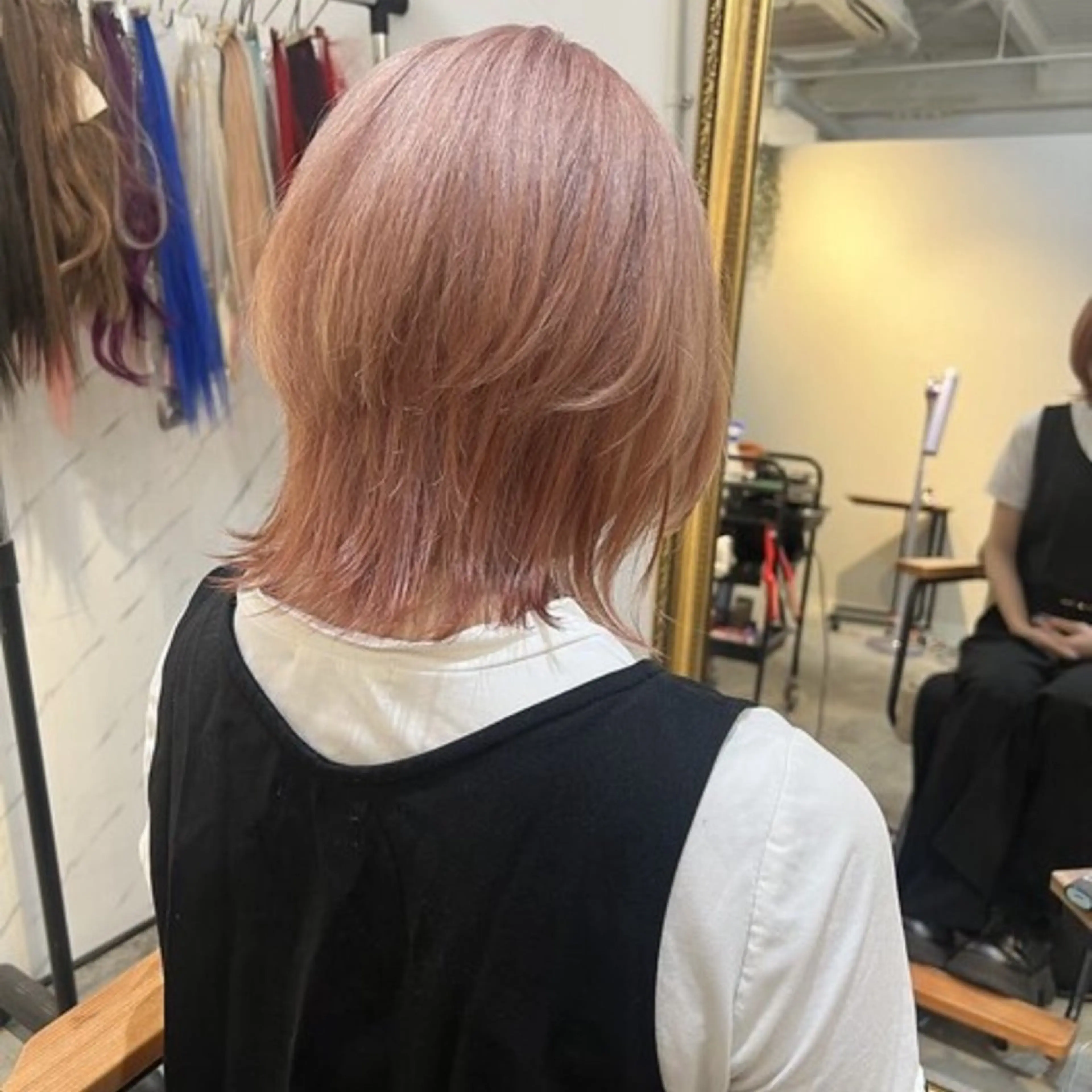 💜💜‪カットカラー＋💜⋆͛🕊💜トリートメント💜‪💜 ̖́-4000円の写真