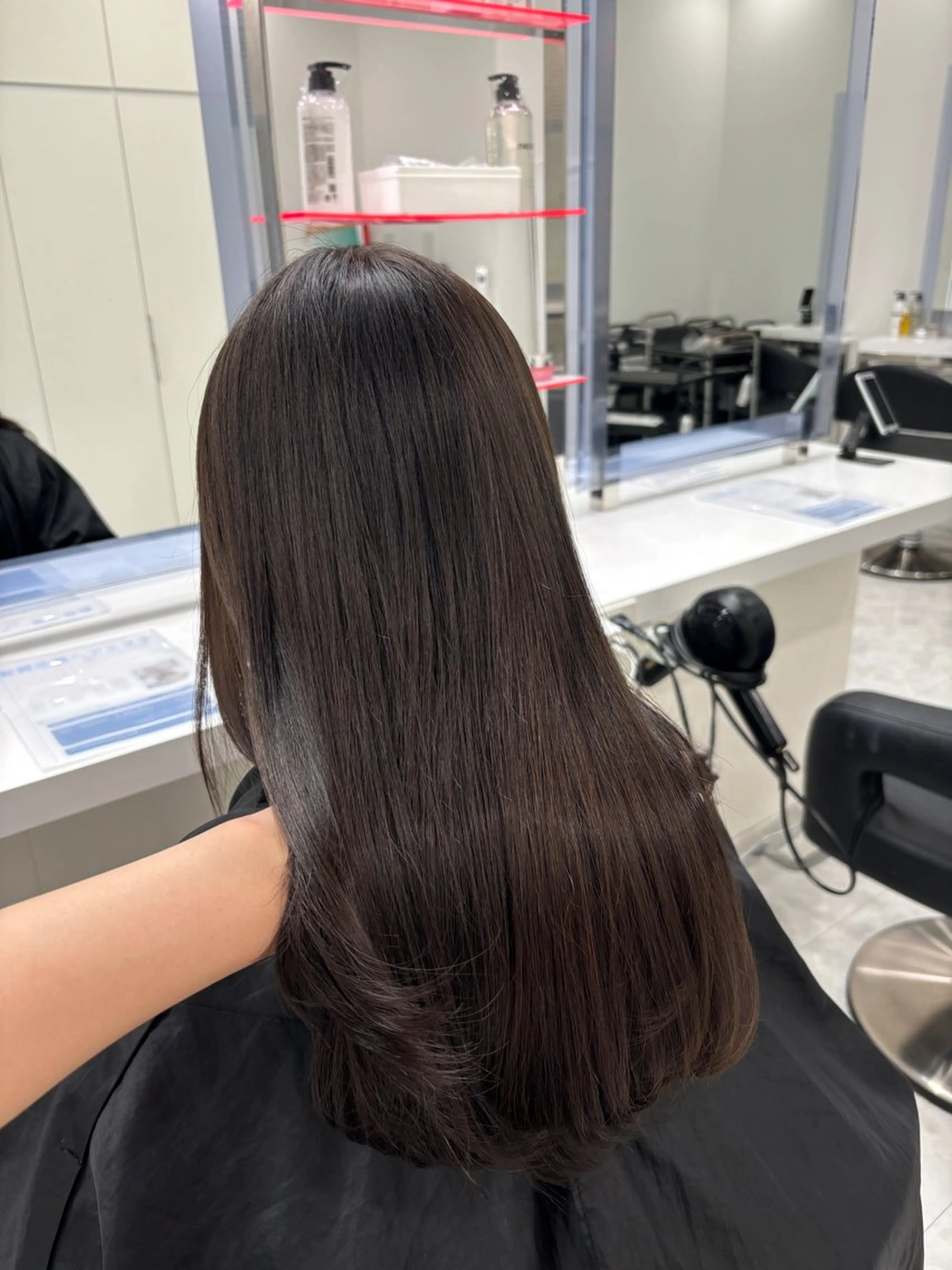 セミロング ヘアカラー トリートメント 🤍🥀韓流暖色レイ ヤー🥀🤍あやねのヘアスタイル