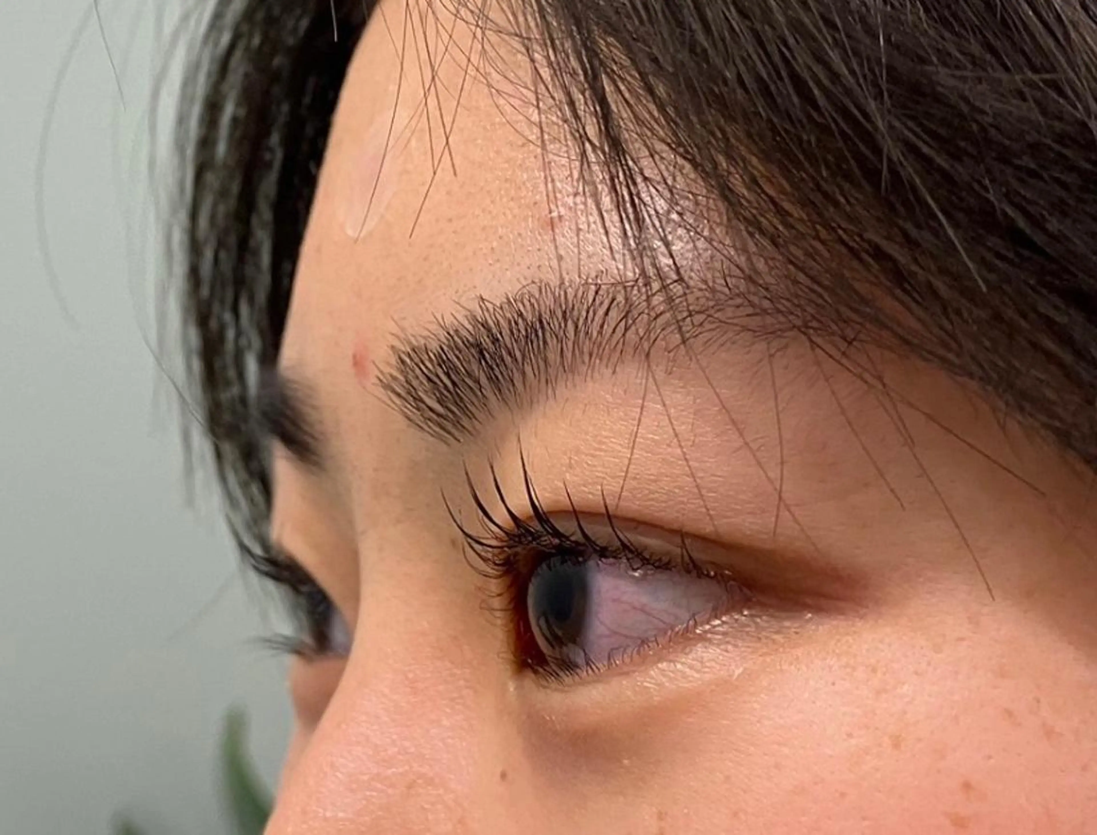 上まつげ　　まつげパーマの写真