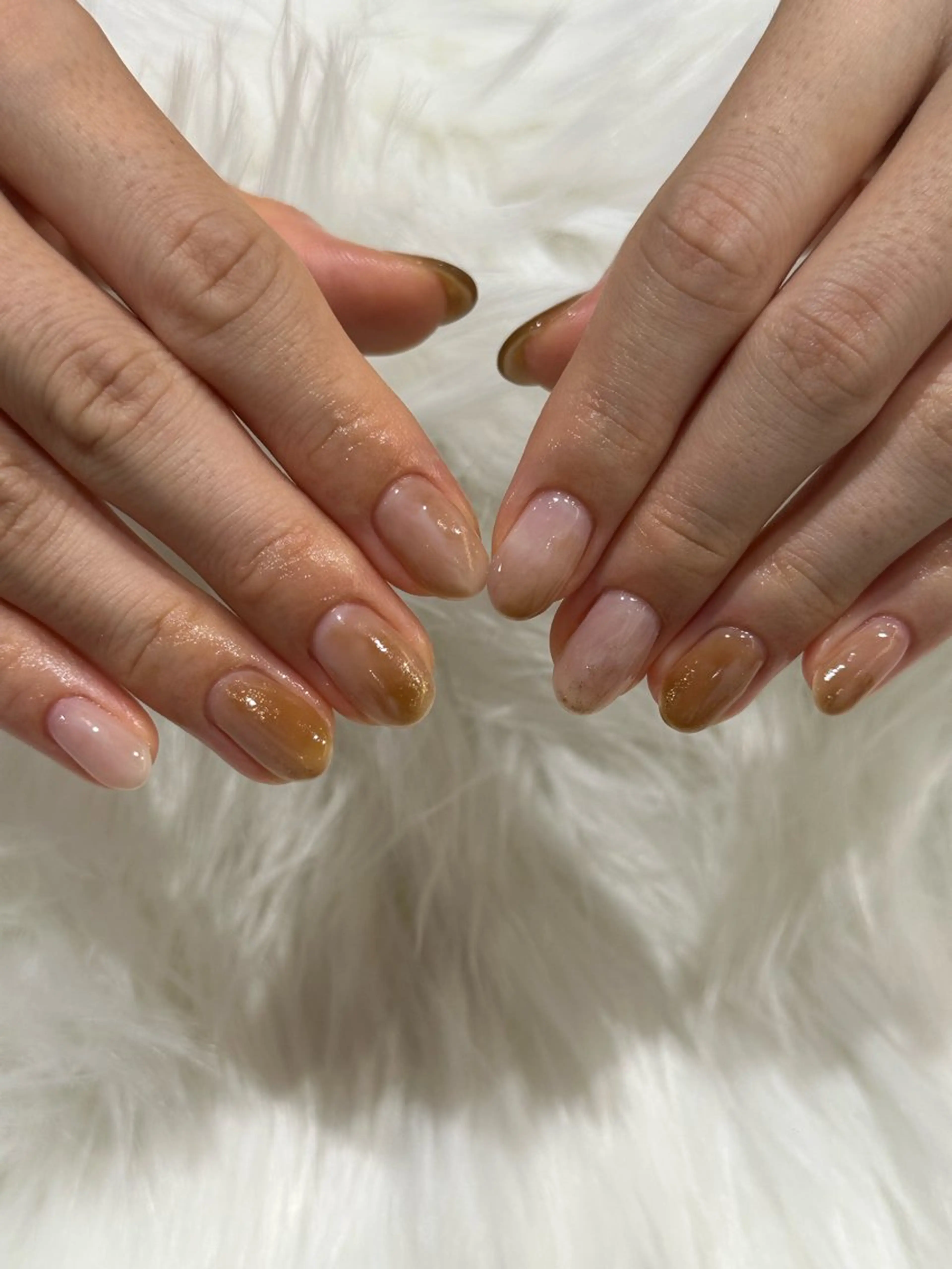 ネイル ニュアンスネイル ハンドネイル エムスラッシュセンター南sol所属・kano🫧 指名No.1💫のネイルデザイン