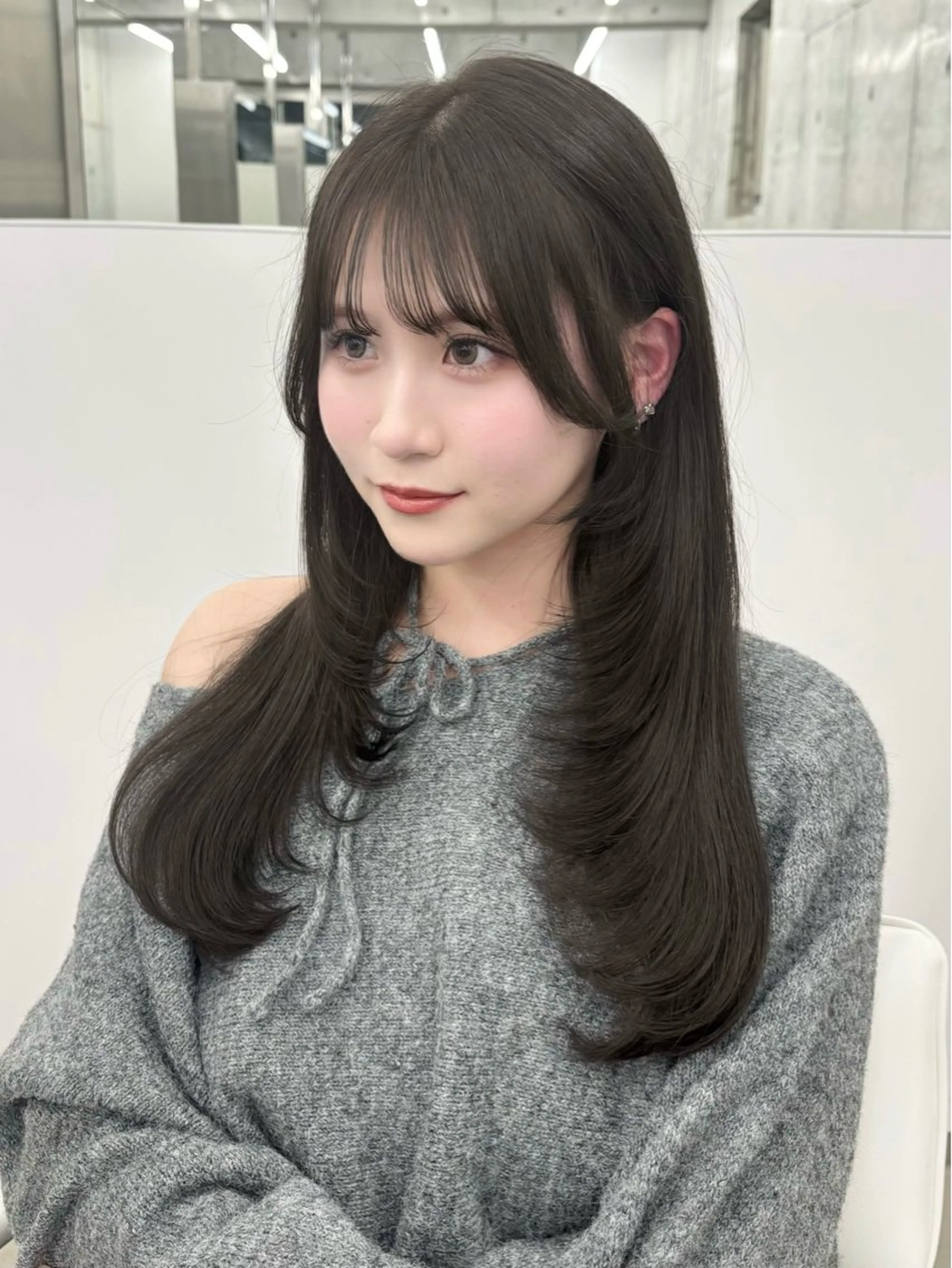 カラー NI表参道所属・Kana/韓国ヘア /暖色カラー🍒のヘアスタイル