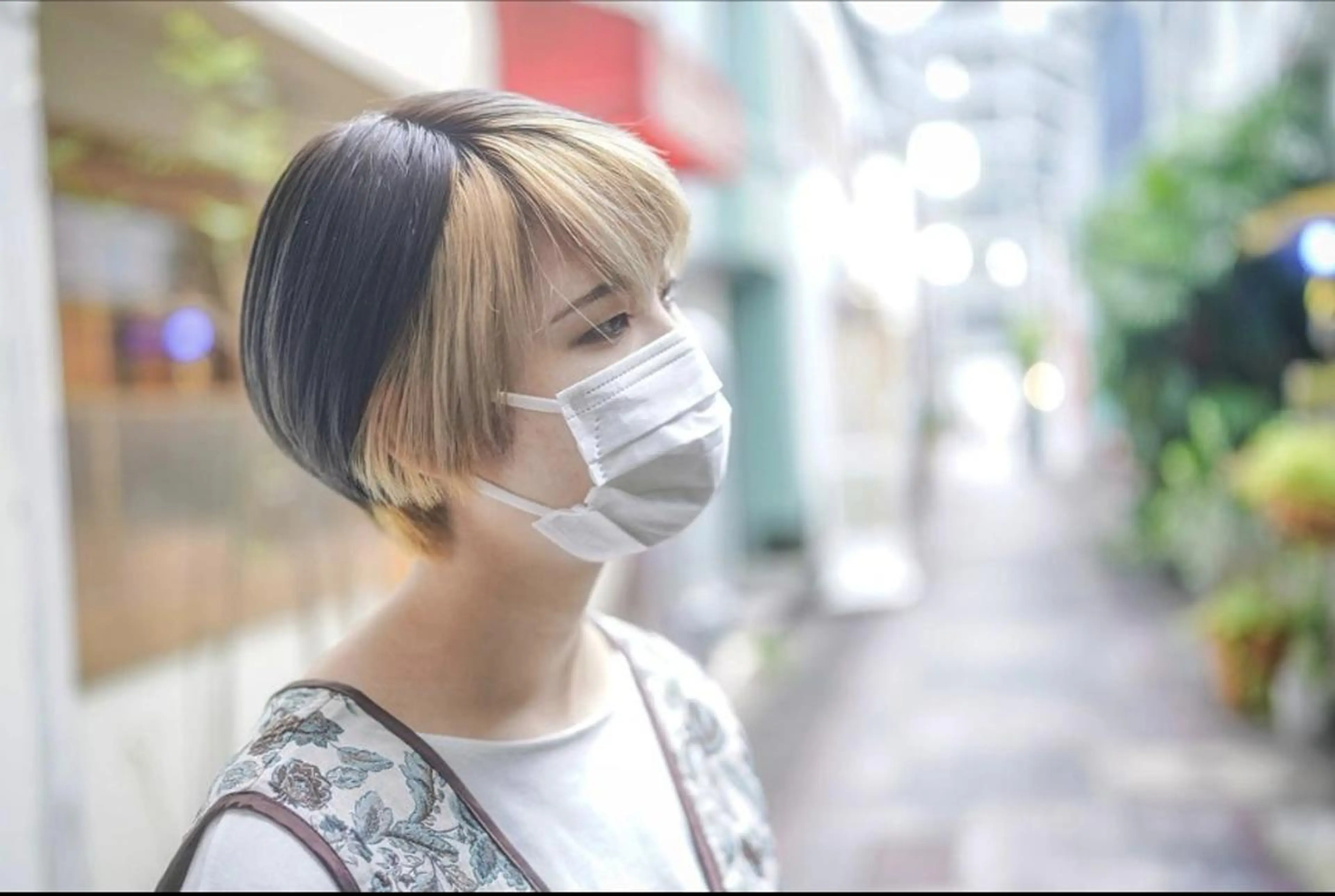 ショート カラー ブロンド Armoire所属・安藤悠里/ハイトーン /デザインカラーのヘアスタイル