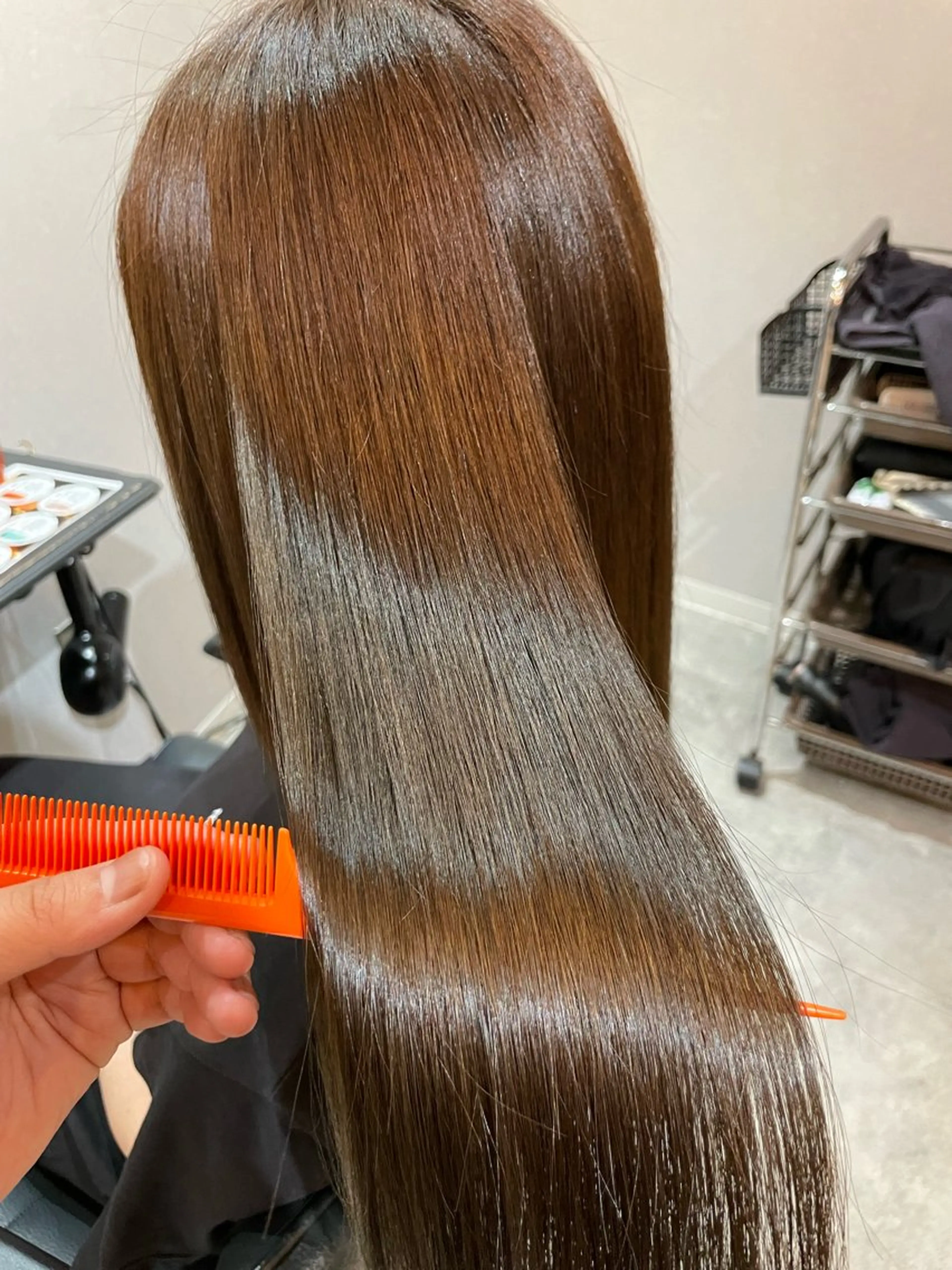 ロング カット トリートメント N° jillva 腰山 菜々美のヘアスタイル