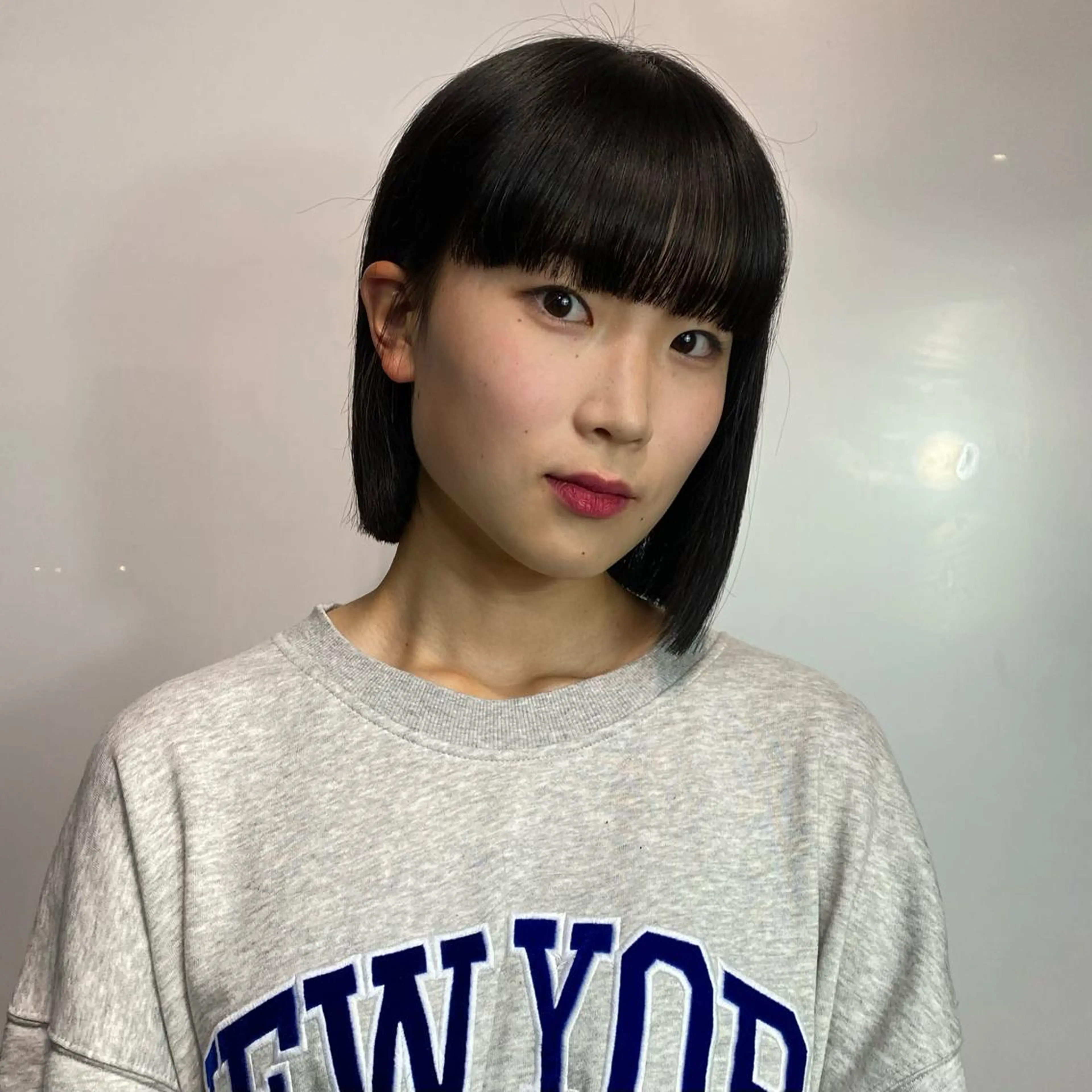 ショート 縮毛矯正 ひな 【pia】のヘアスタイル