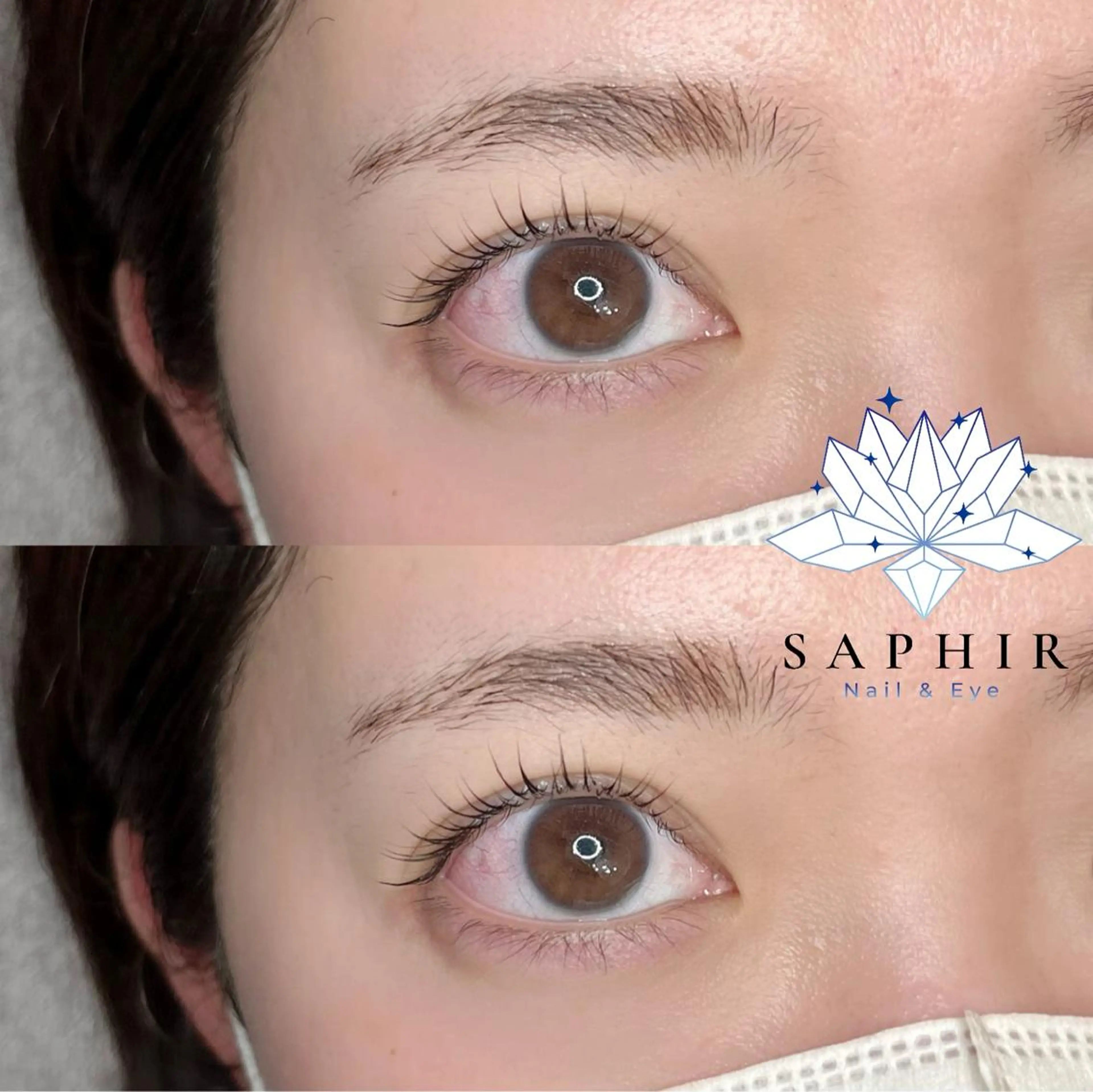 マツエク・マツパ ♡Saphir♡ HANAのマツエク・マツパデザイン