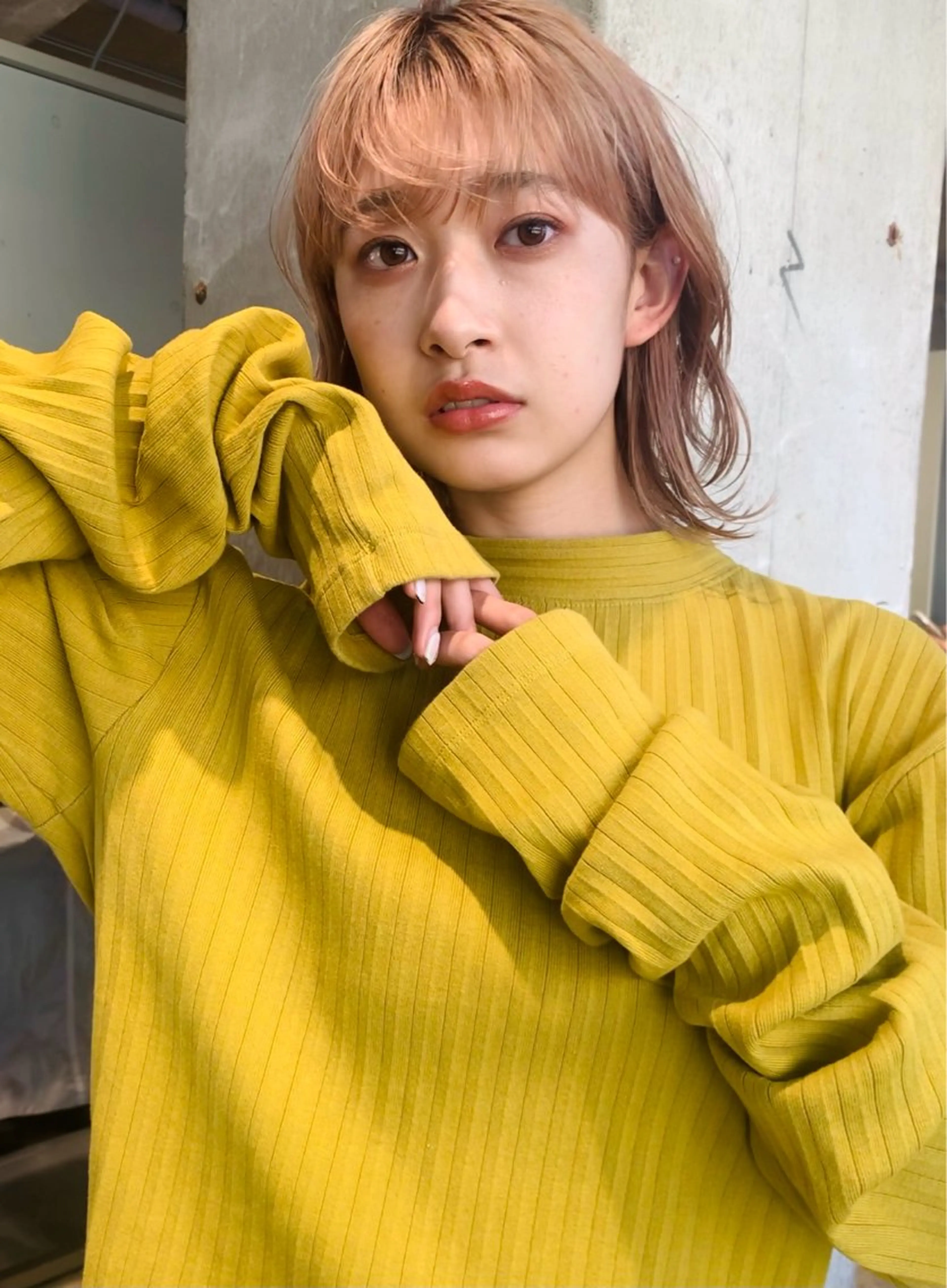 【ダメージレス✔️】カット＋ケアブリーチダブルカラー＋髪質改善トリートメントの写真