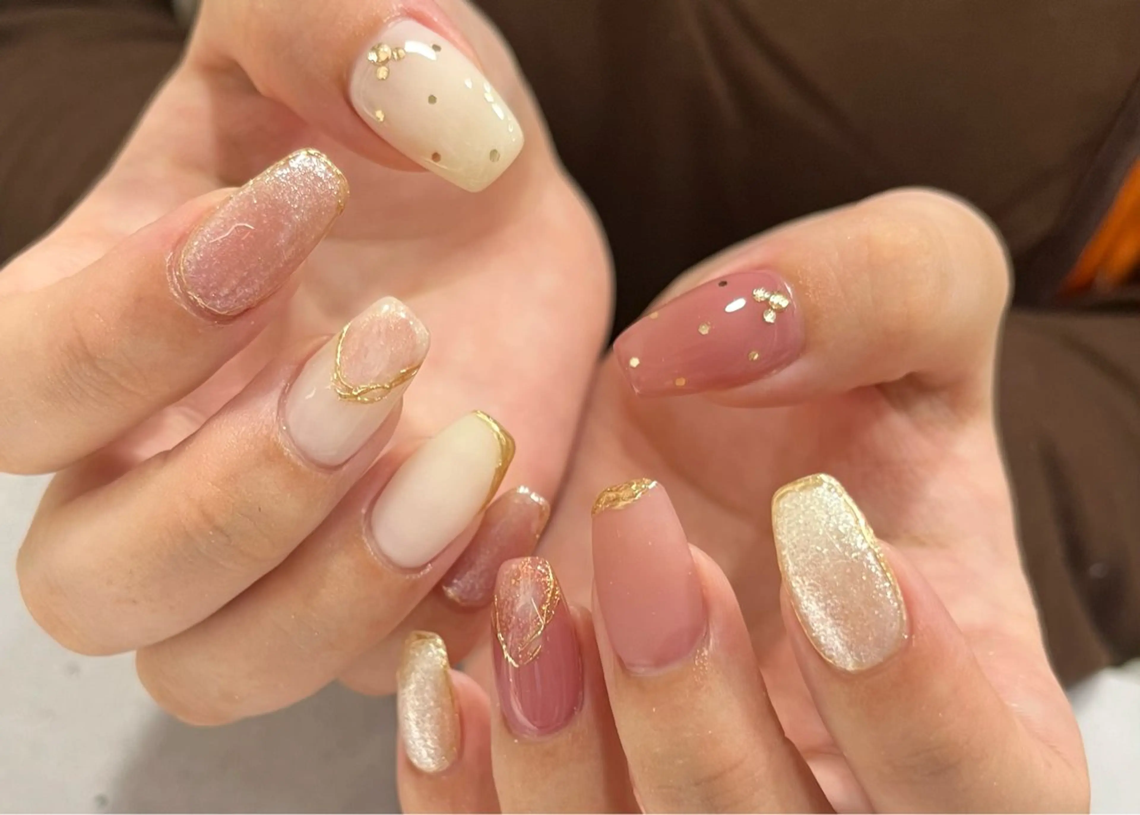 ネイル ピンク ハンドネイル swallow nail所属・スワローネイル misatoのネイルデザイン