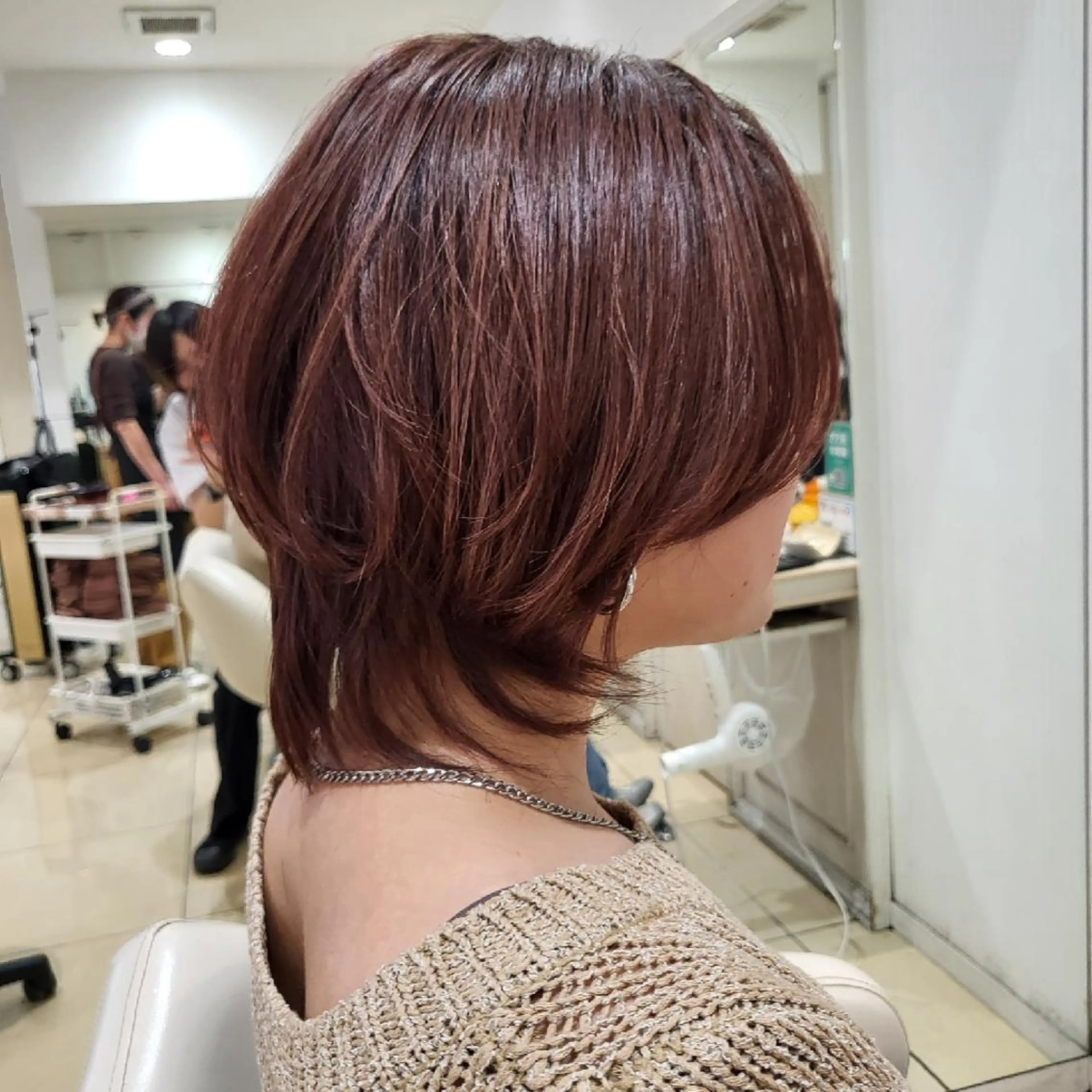 ショート カット 社内カット講師・店長 菅原賢一のヘアスタイル