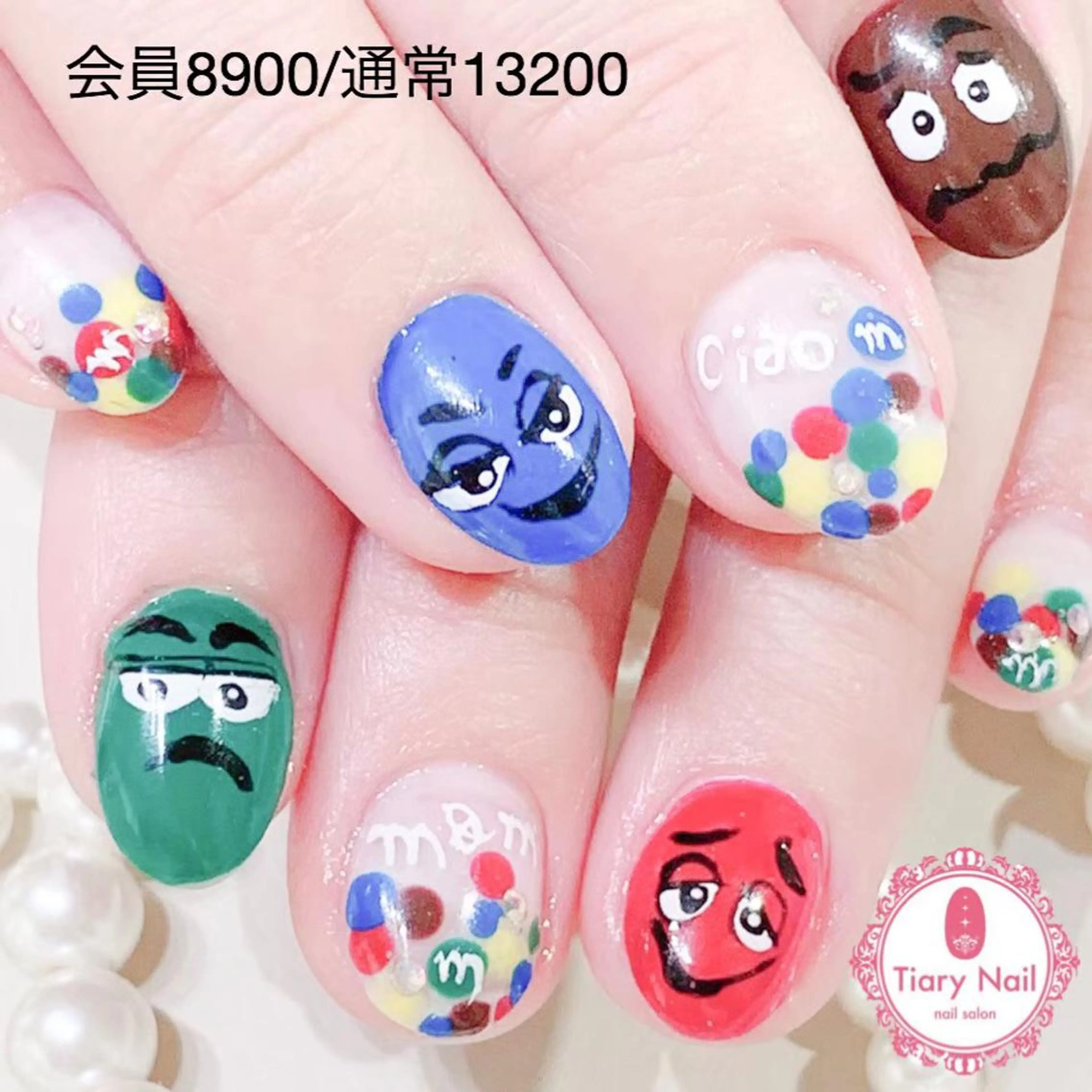 ネイル 💗🪽Tiary Nail🪽💗のネイルデザイン