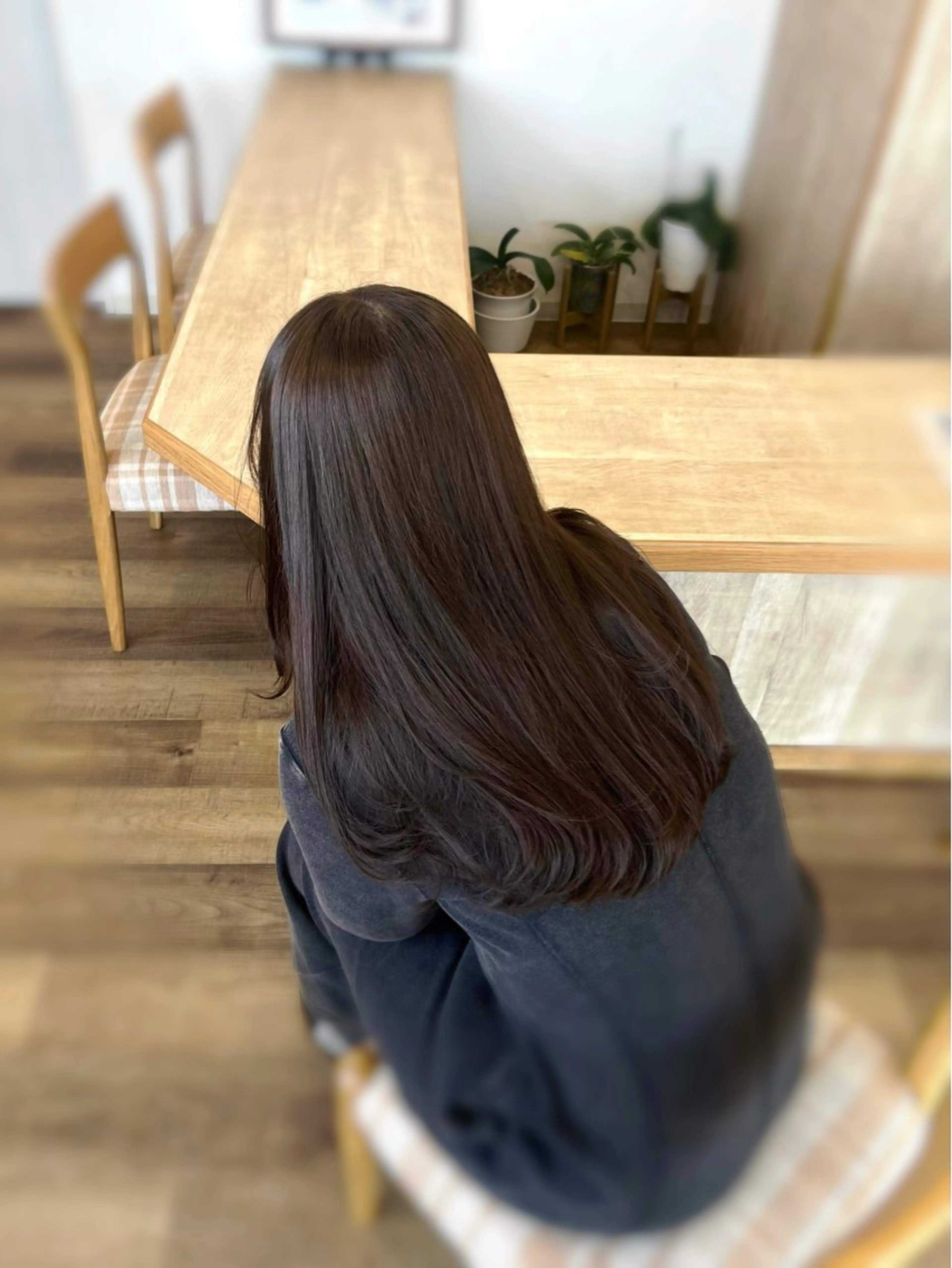 《うる艶ケアカラー◝✩》透明感カラー+クイックトリートメントの写真