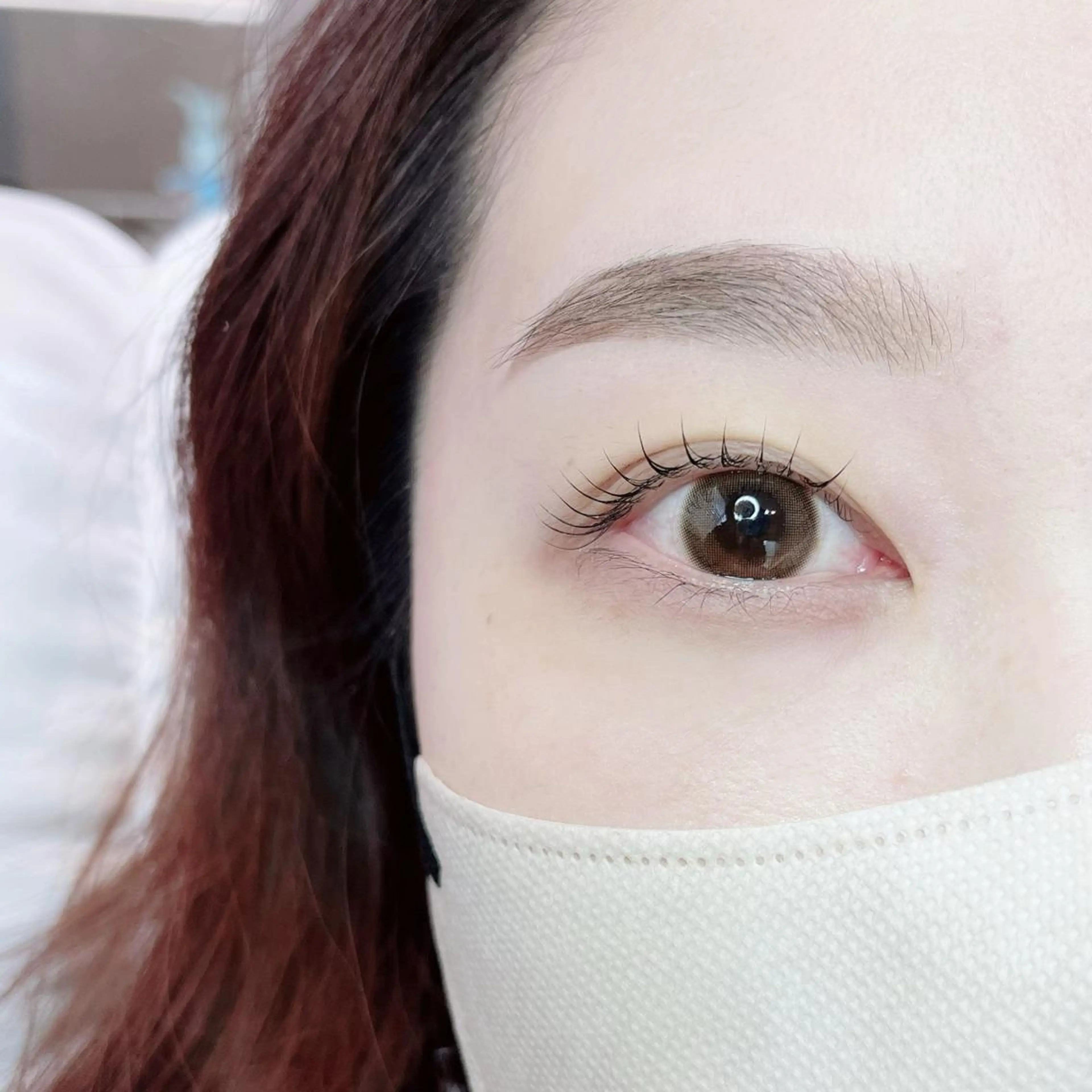 マツエク・マツパ アイブロウ ワックス脱毛 eyelist 🌼 Mahoのマツエク・マツパデザイン