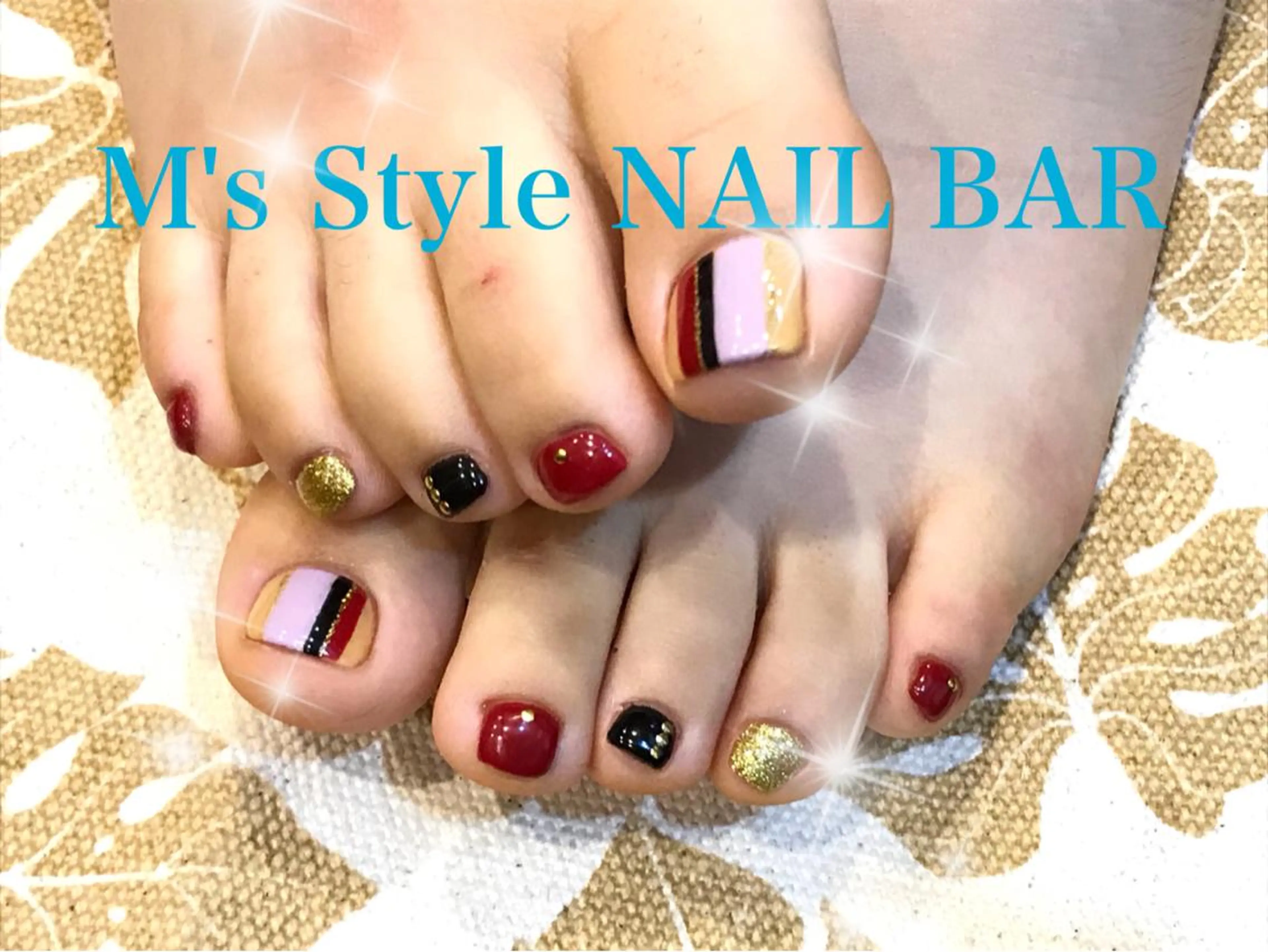 ネイル フットネイル ジェルネイル フットネイル M's Style NAIL BARのエステ・リラクイメージ